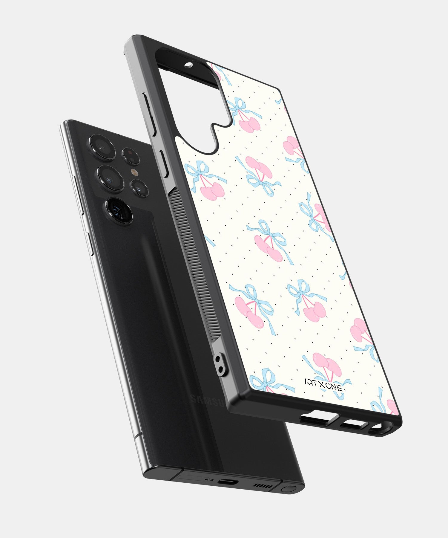 Cherry Pop Ribbons Mobile Back Cover