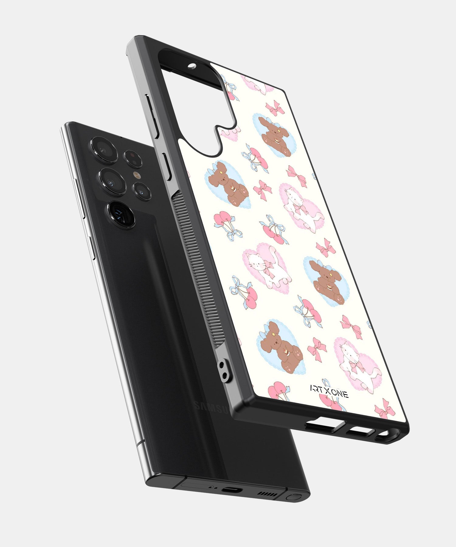 Cutie Heart Crew Mobile Back Cover