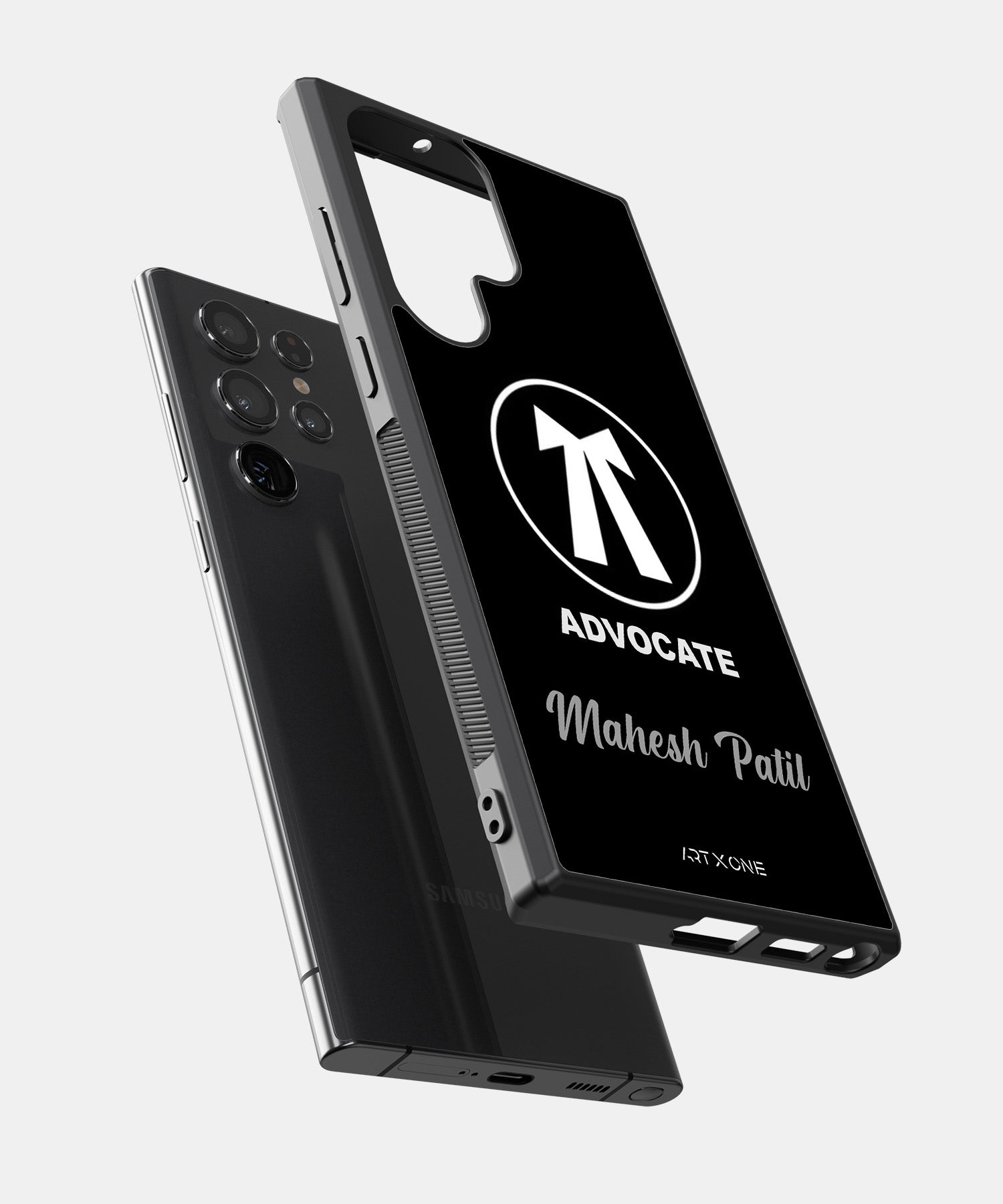 Advocate Logo & Name Custom Mobile Back Cover