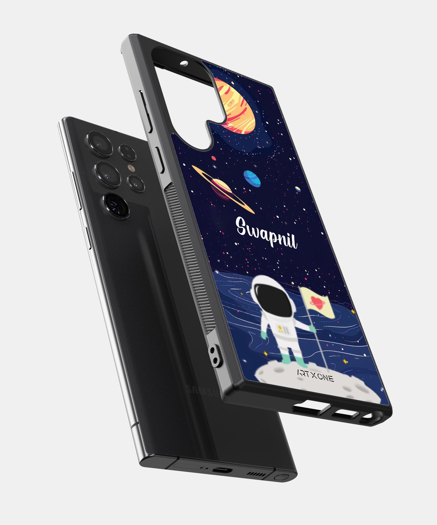 Astronaut In Space Mobile Back Cover