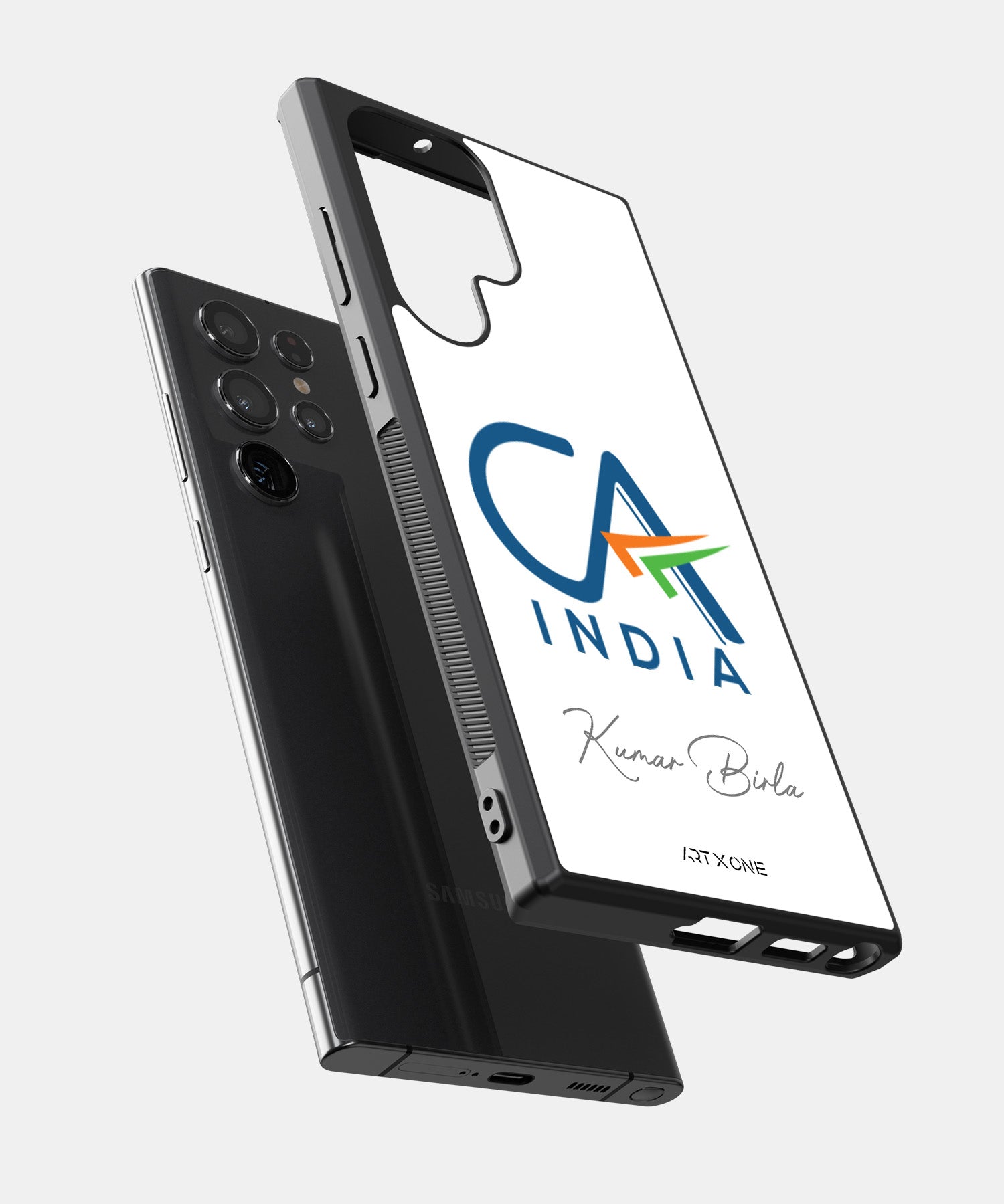 CA Logo & Name Mobile Back Cover