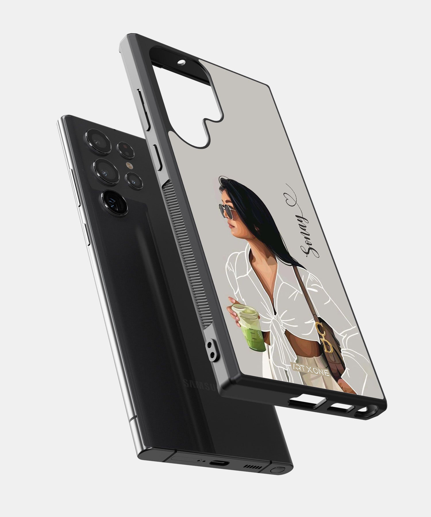 Claude Girl  Mobile Back Cover