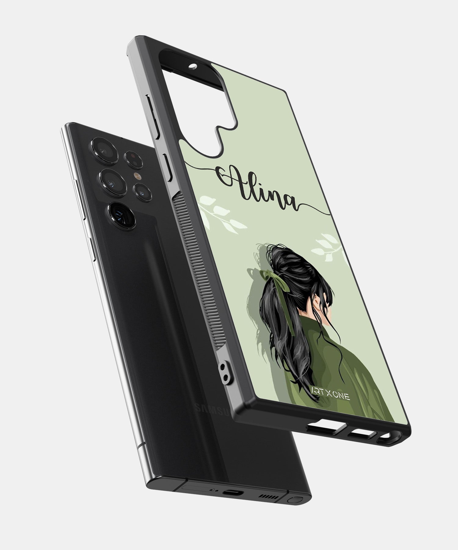 Greeny Girl Mobile Back Cover
