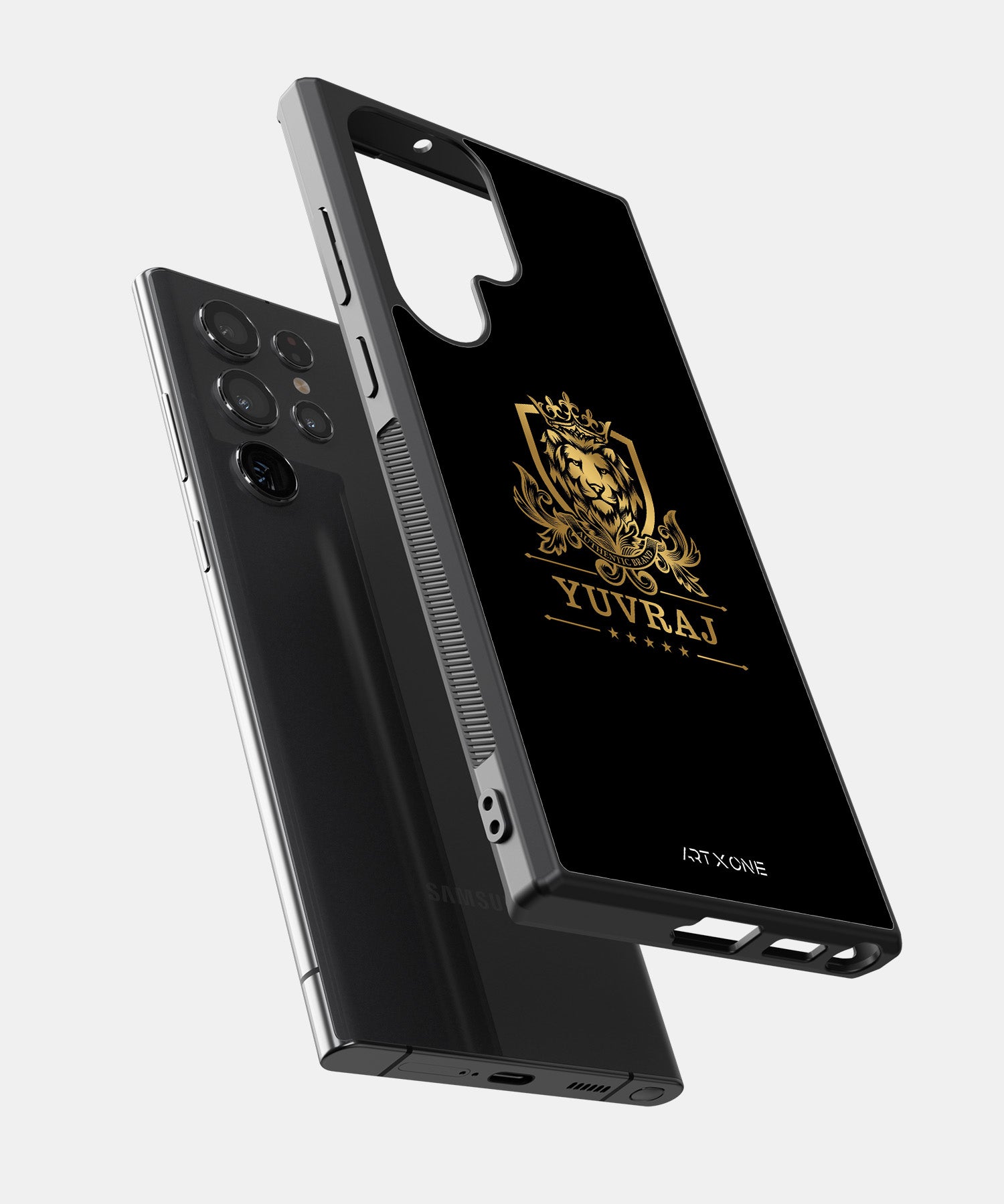 King Monogram Mobile Back Cover