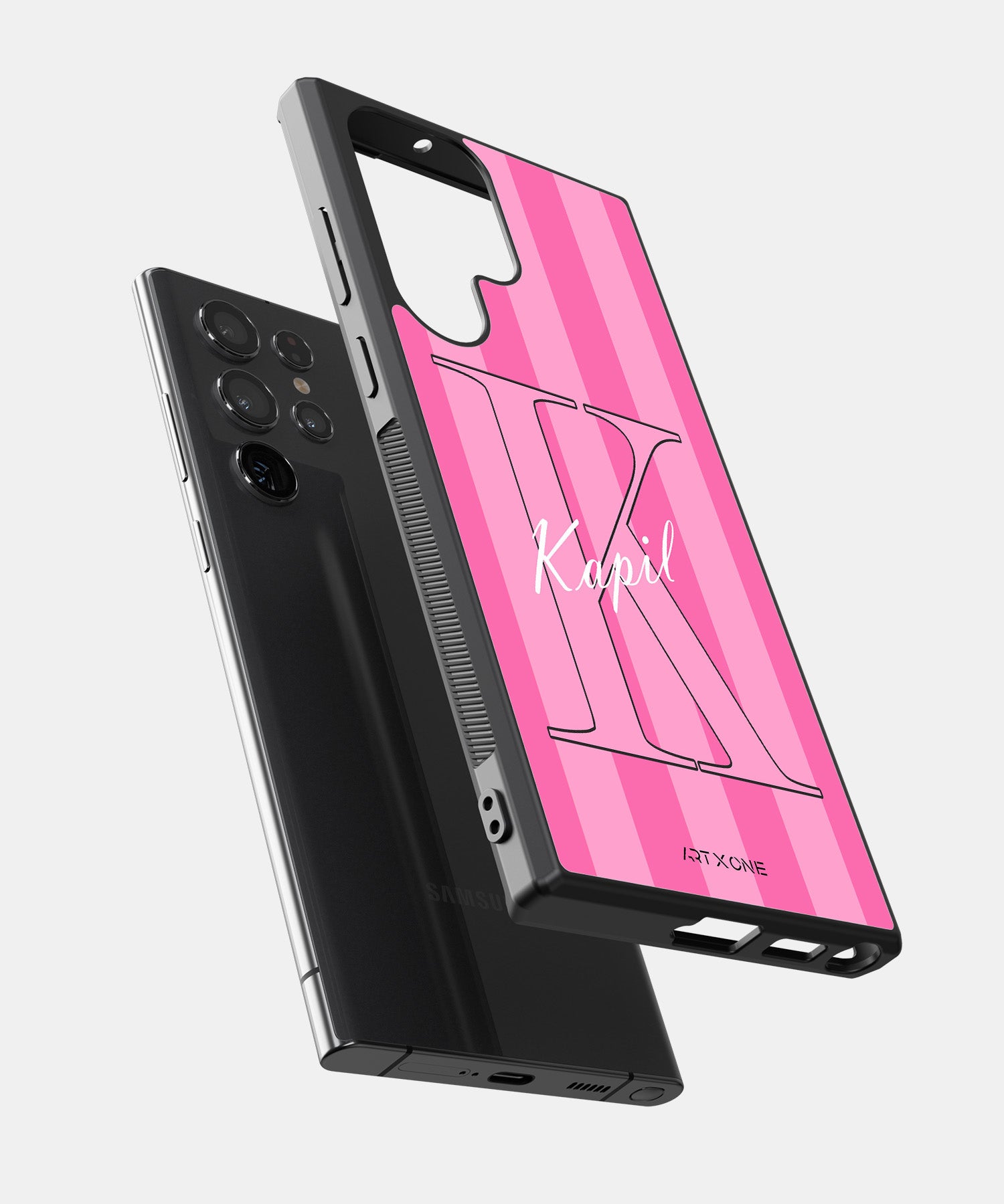 Pink Flirty Heart Mobile Back Cover
