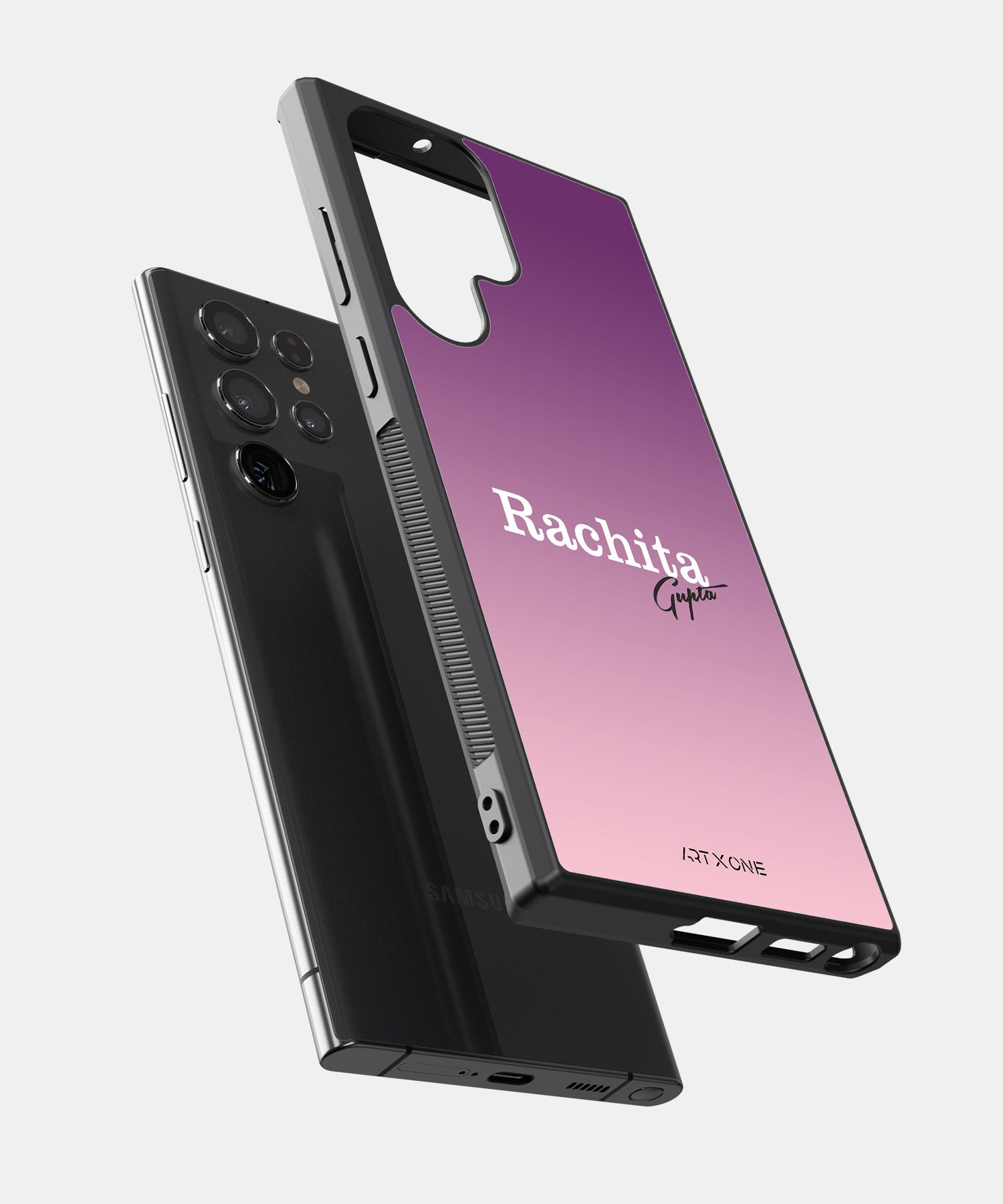 Purple Gradient Mobile Back Cover