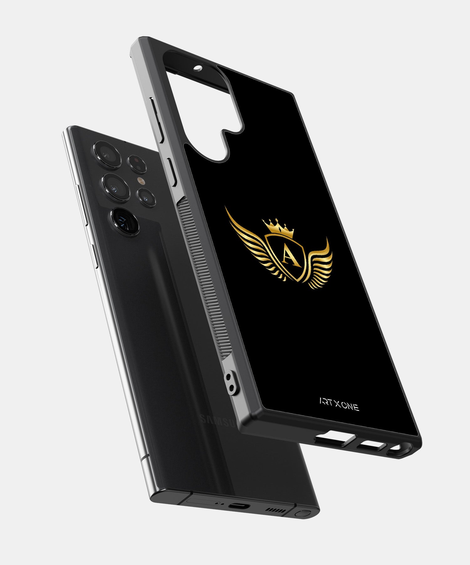 Royal Monogram Mobile Back Cover