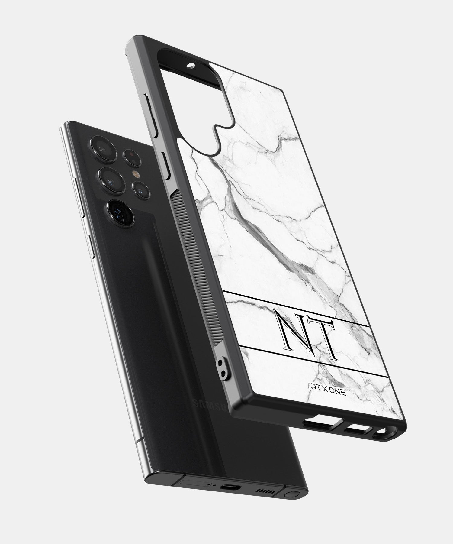 White Marble  Mobile Back Cover