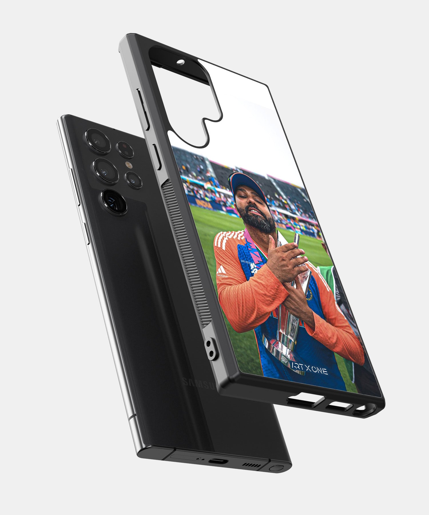 Rohit Sharma T20 Champion Mobile Back Cover