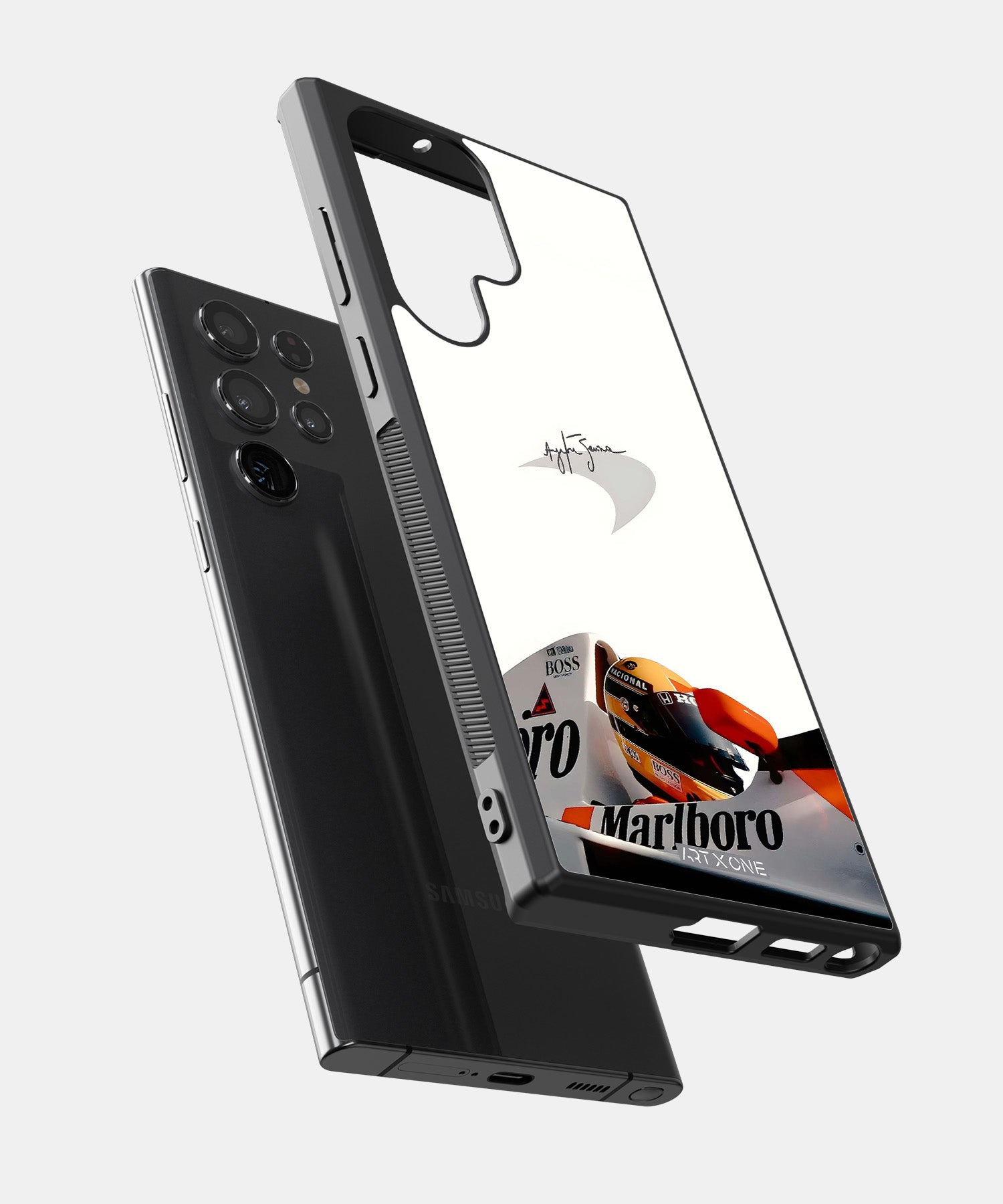 Ayrton Senna Malboro Mobile Back Cover