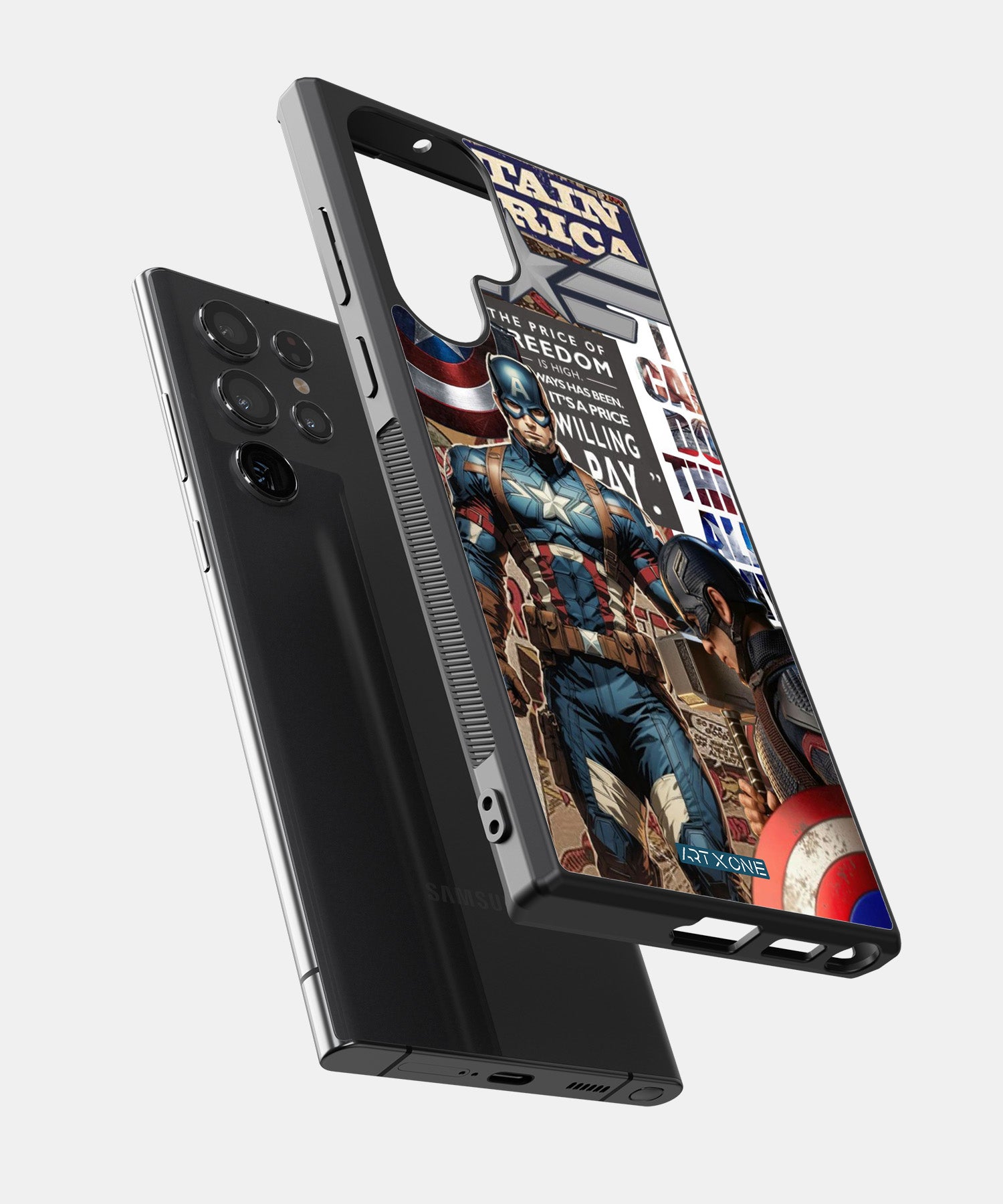Captain American Originals Mobile Back Cover