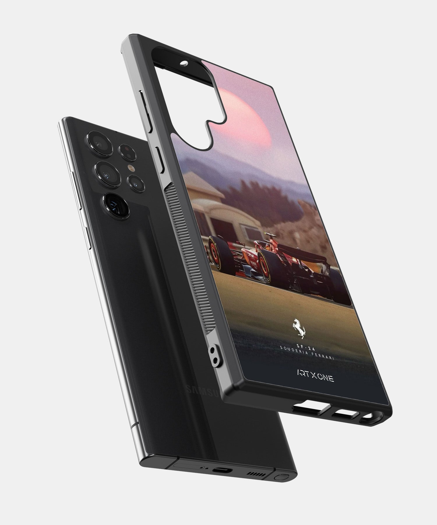 Sunset Showdown Mobile Back Cover