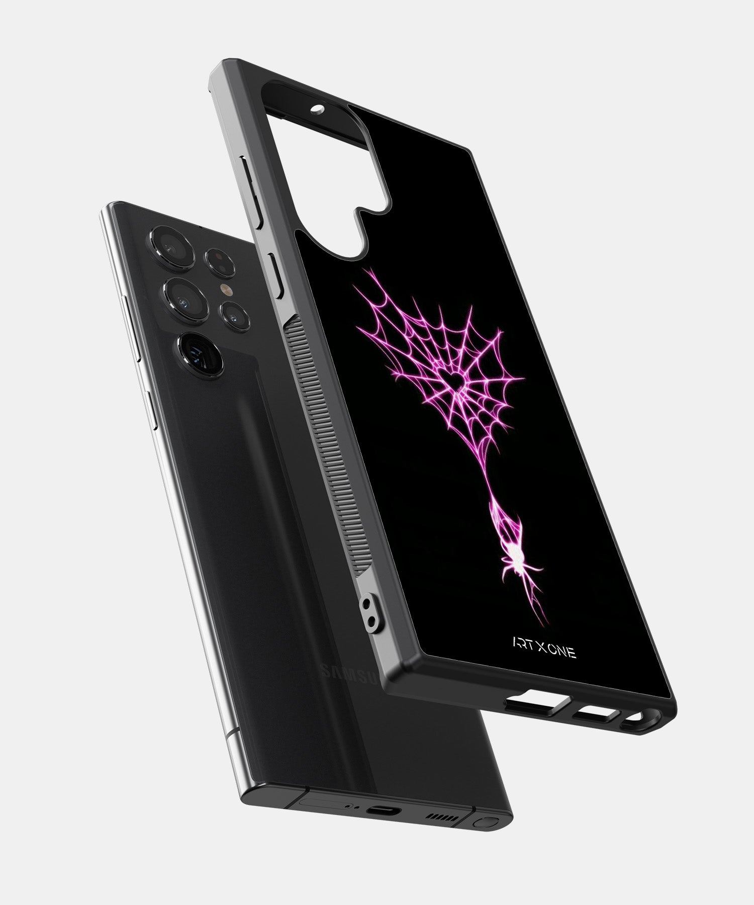 Heart Web Mobile Back Cover