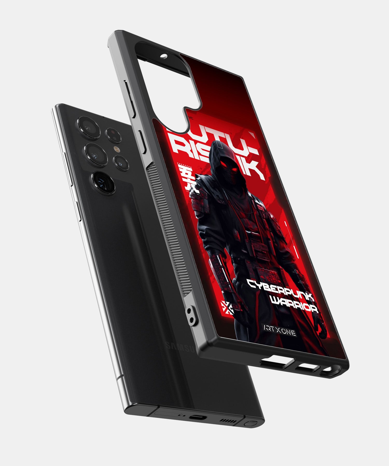 Cyberpunk Warrior Mobile Back Cover