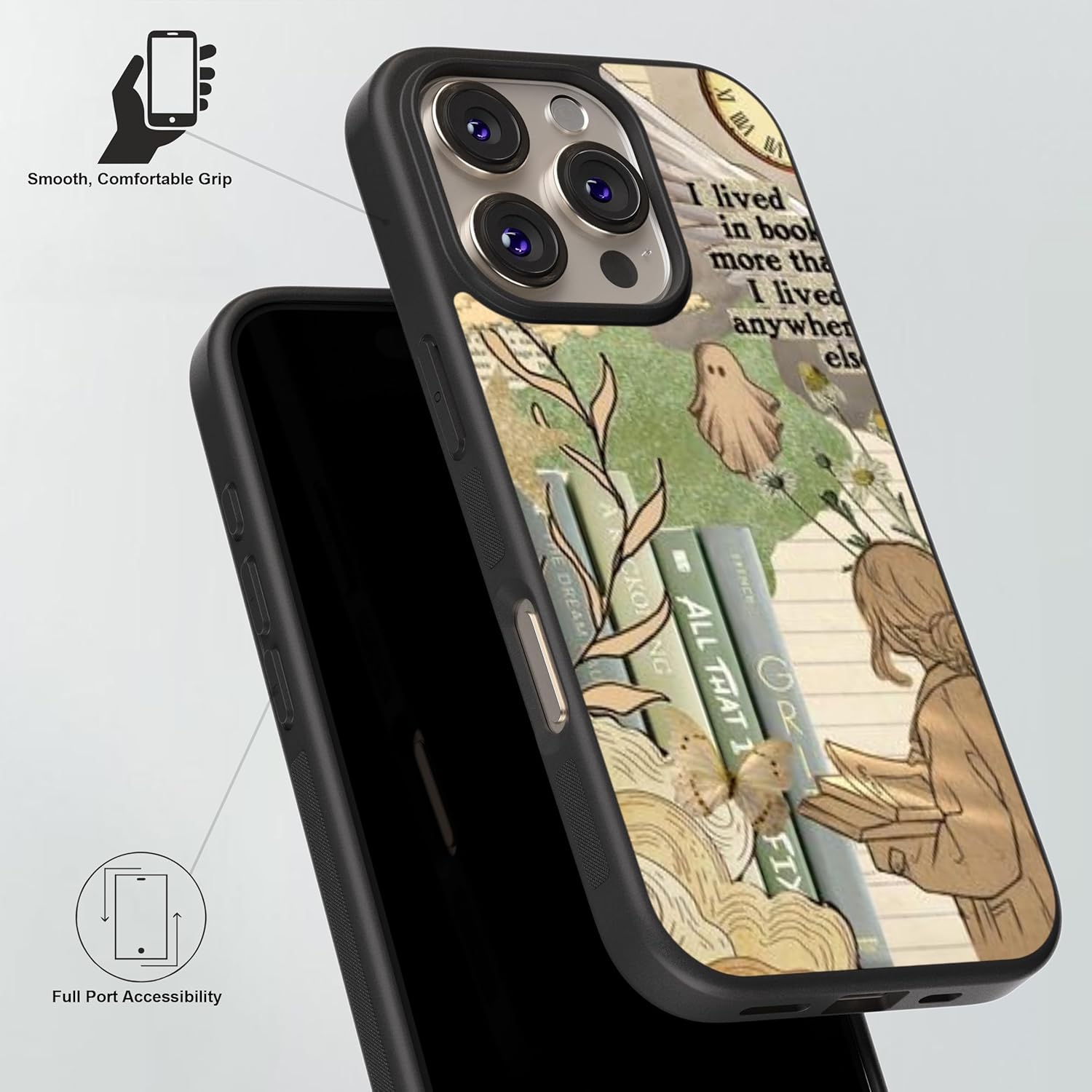 ARTXONE Brown Leopard Skin Printed Case for iPhone 16