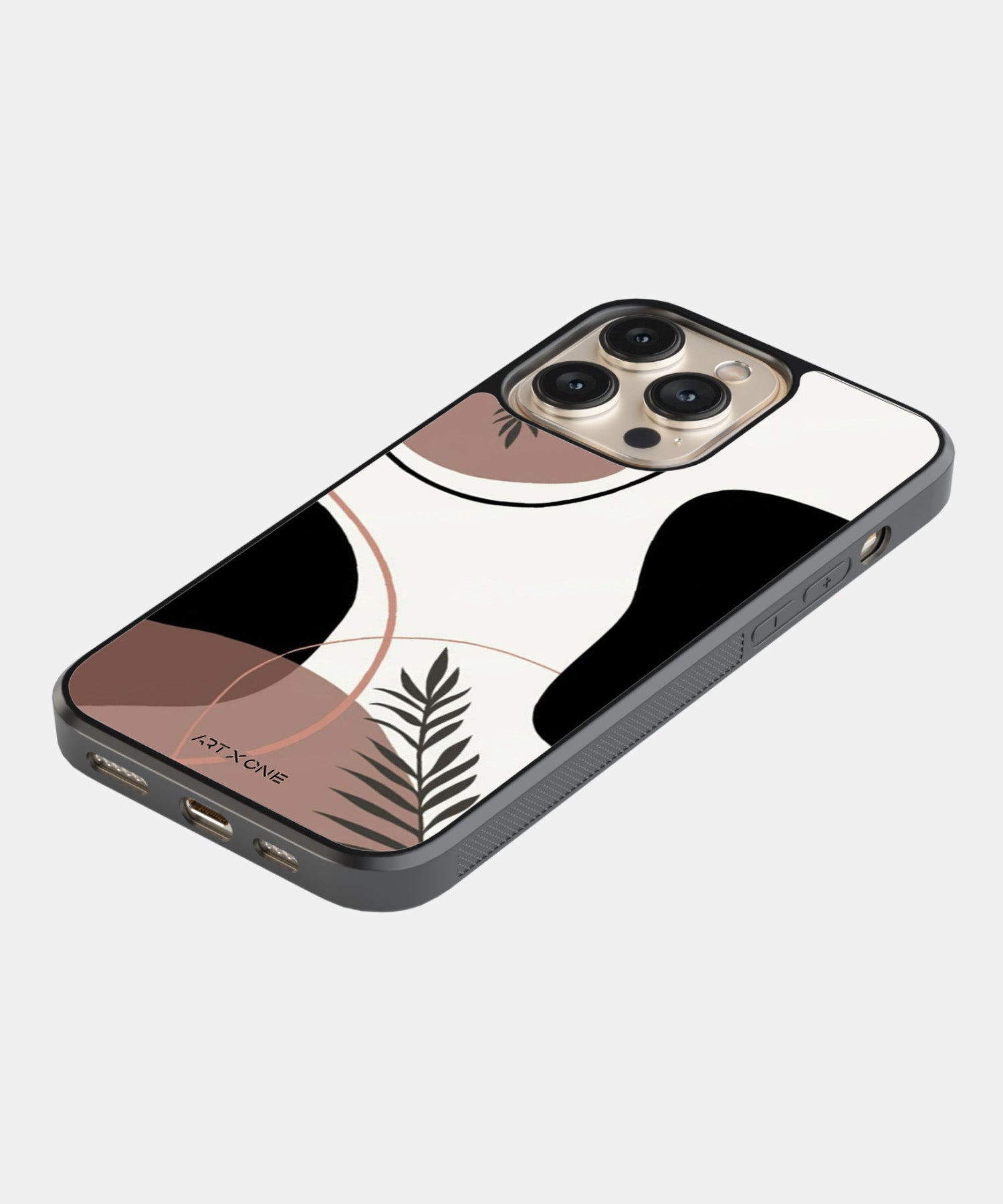 Plain Leaf Abstract Mobile Back Cover