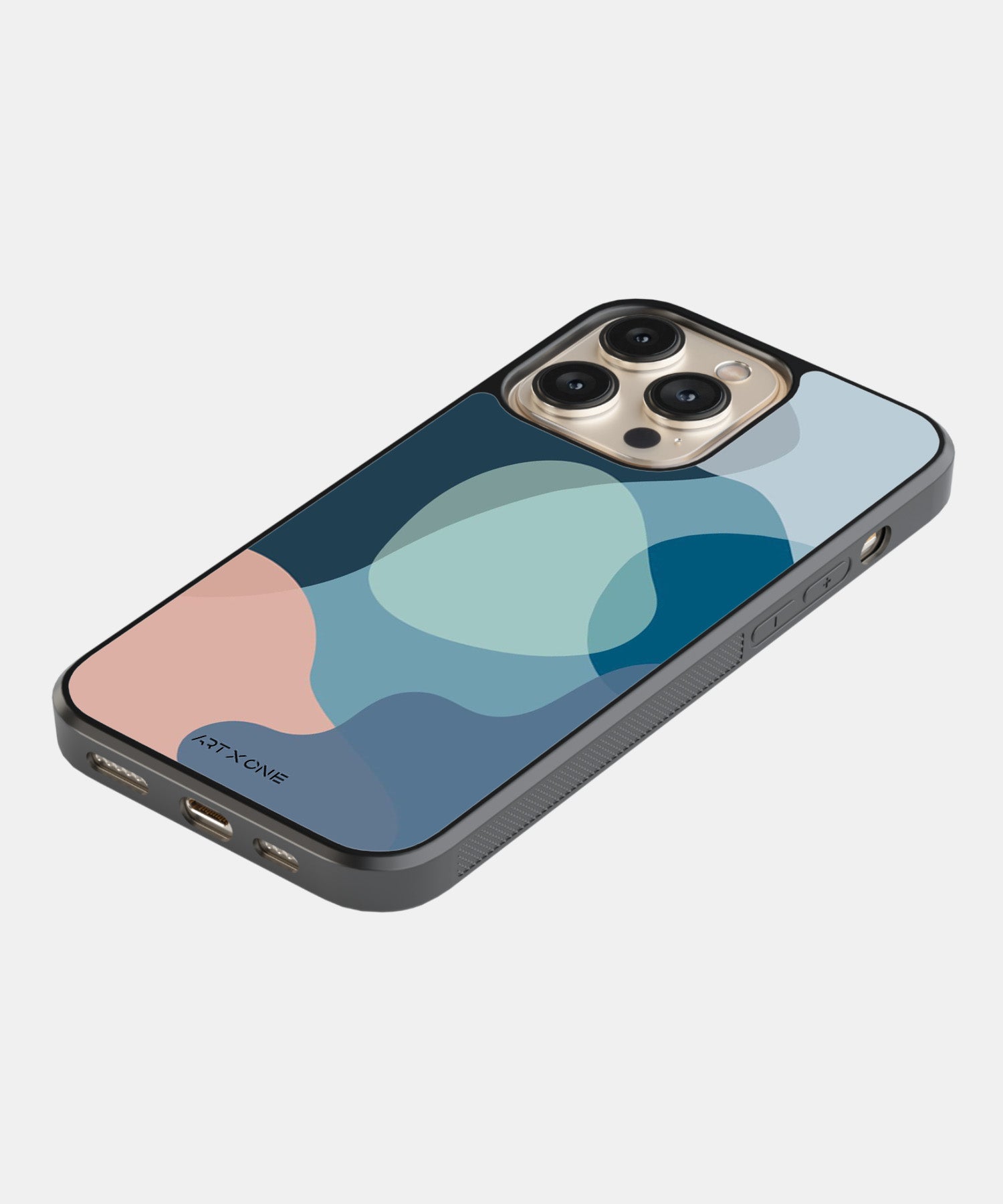 Blue Bubble Abstract Mobile Back Cover