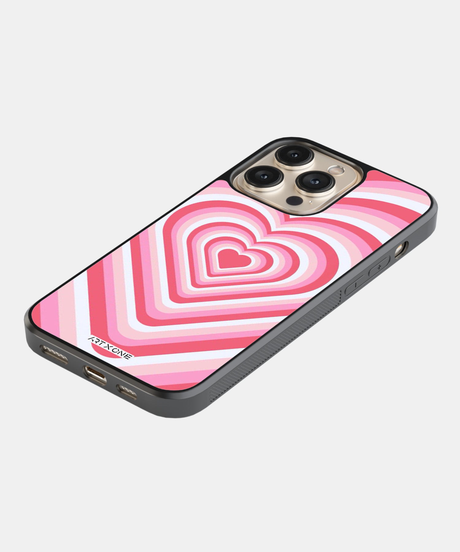 Pink Flare Heart Y2K