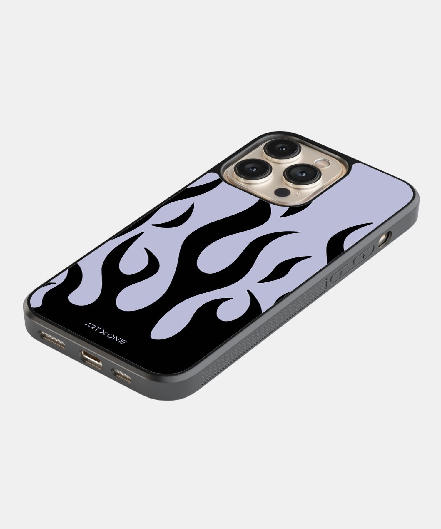 Black & Grey Flame