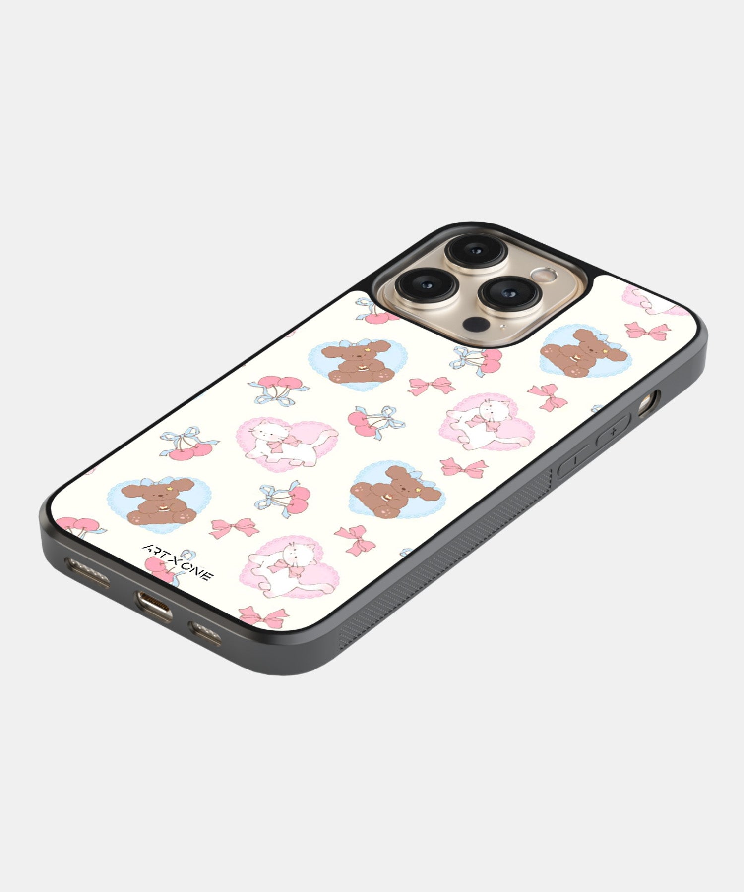 Cutie Heart Crew Mobile Back Cover