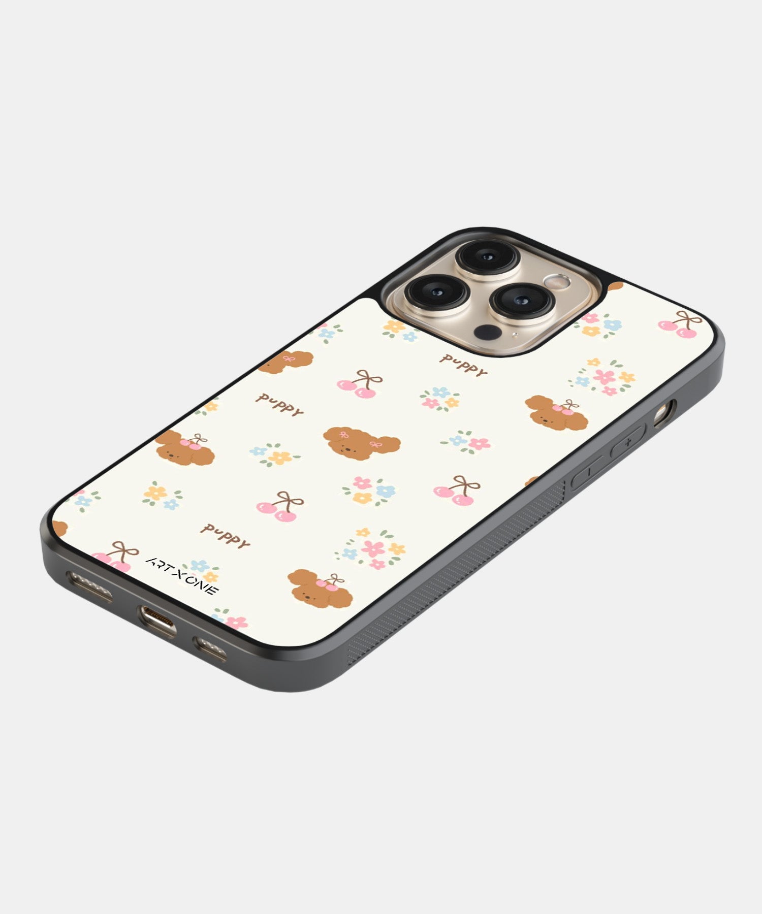 Cherry Pup Parade Mobile Back Cover