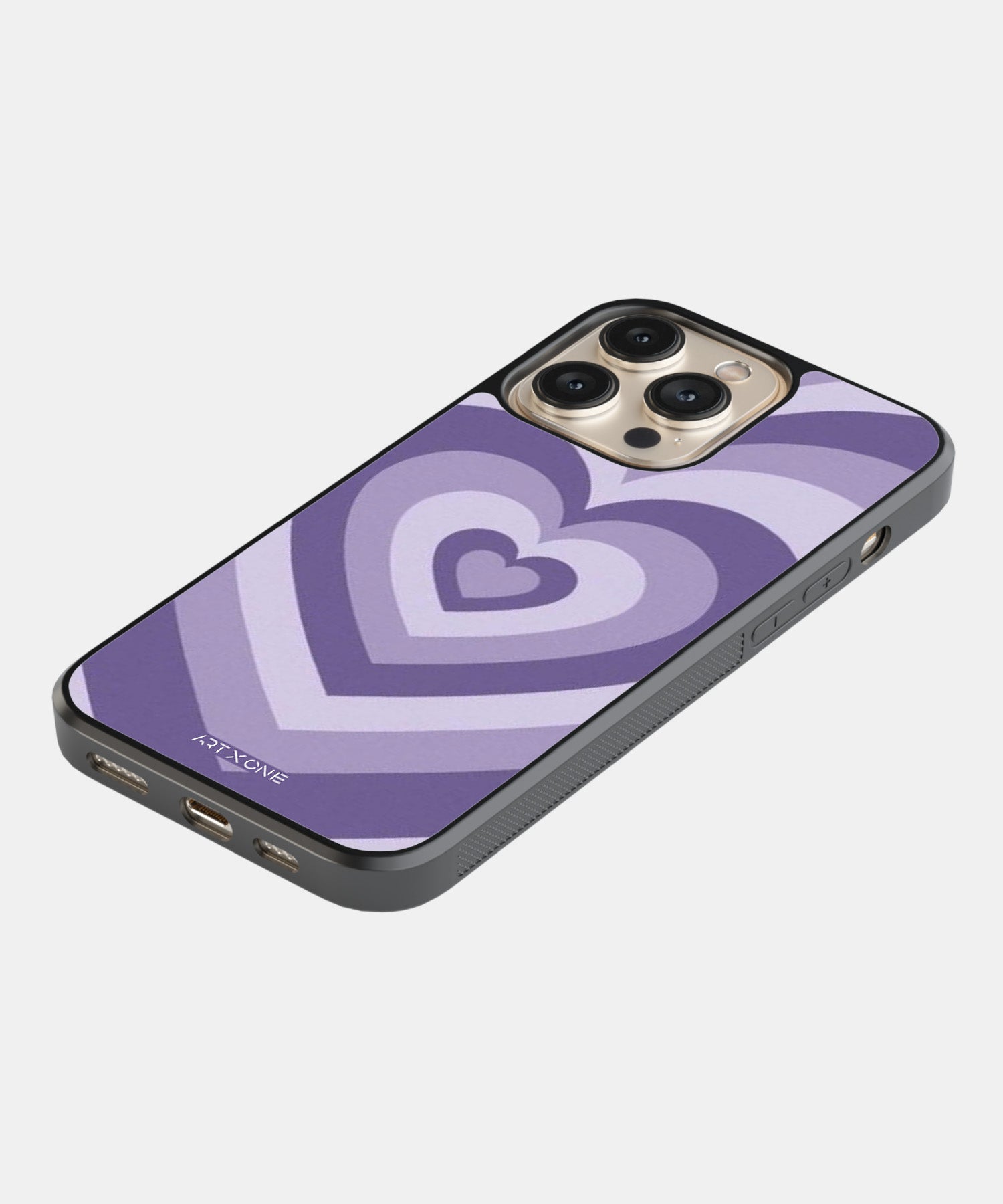 Y2K Pastel Purple Retro Hearts