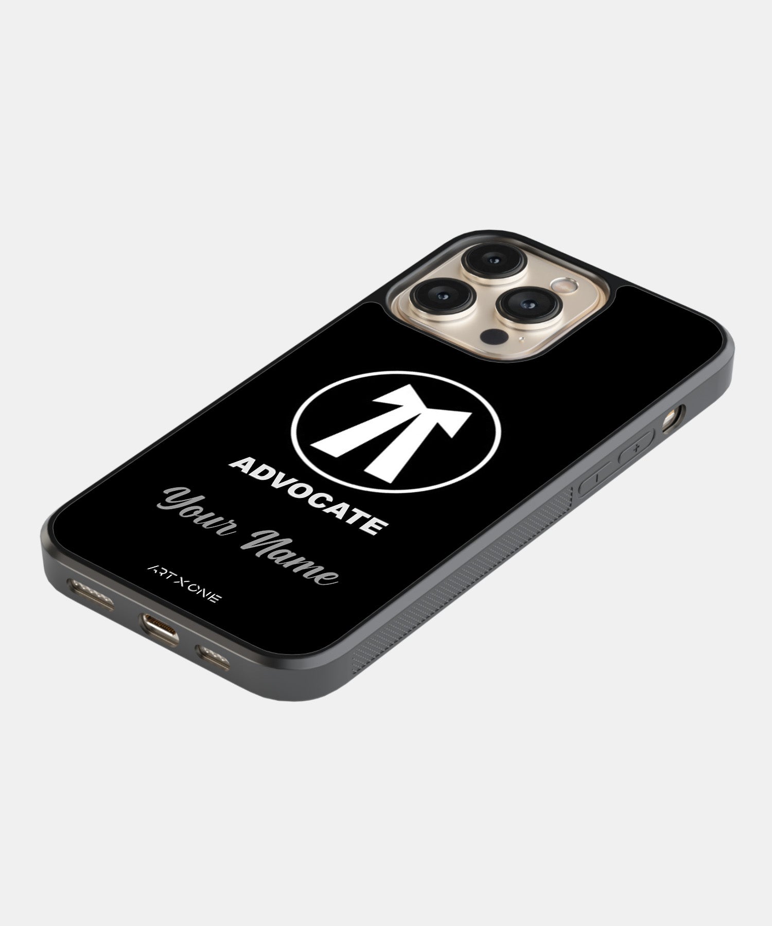 Advocate Logo & Name Custom Mobile Back Cover