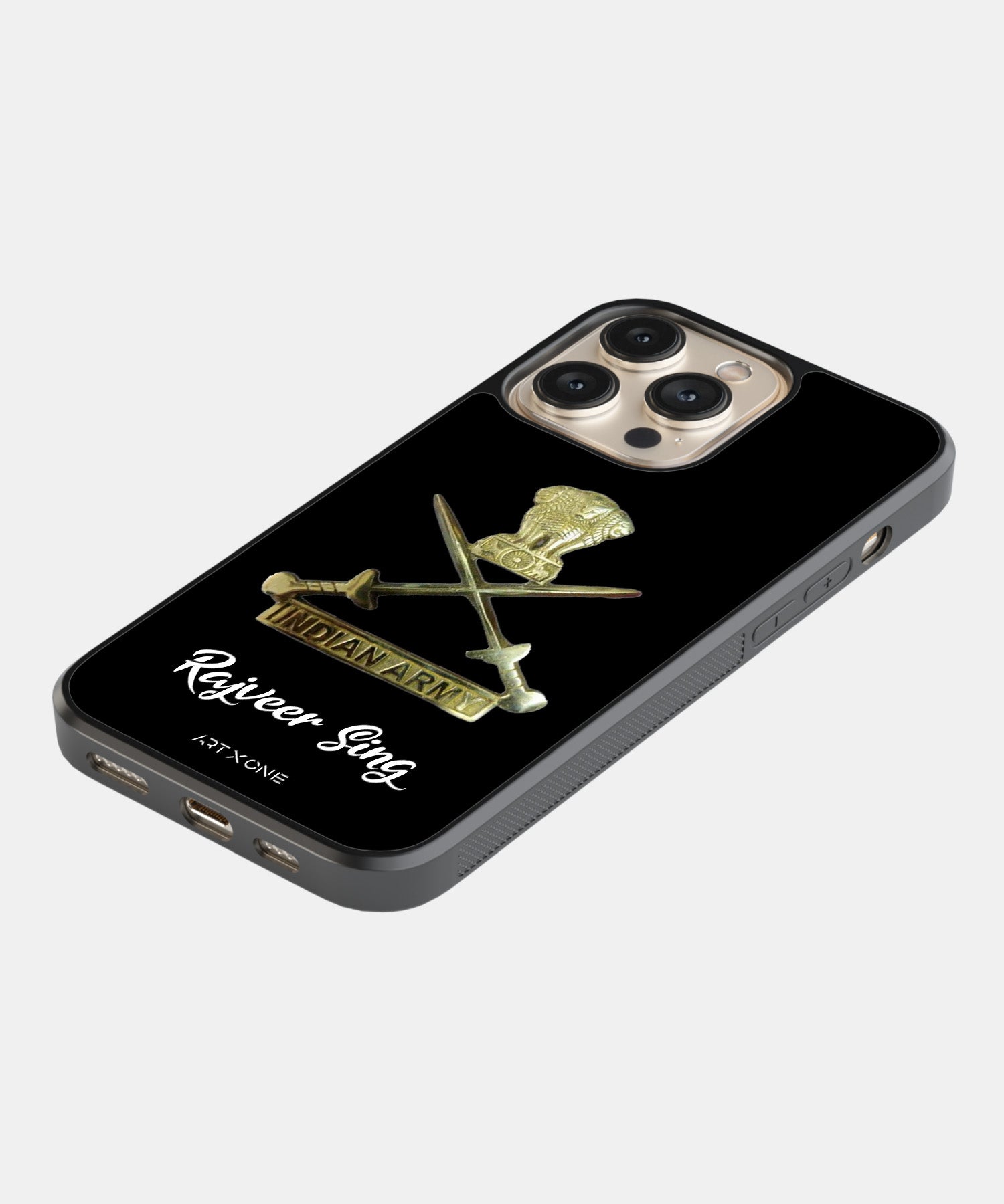 Army logo & Name Mobile Back Cover