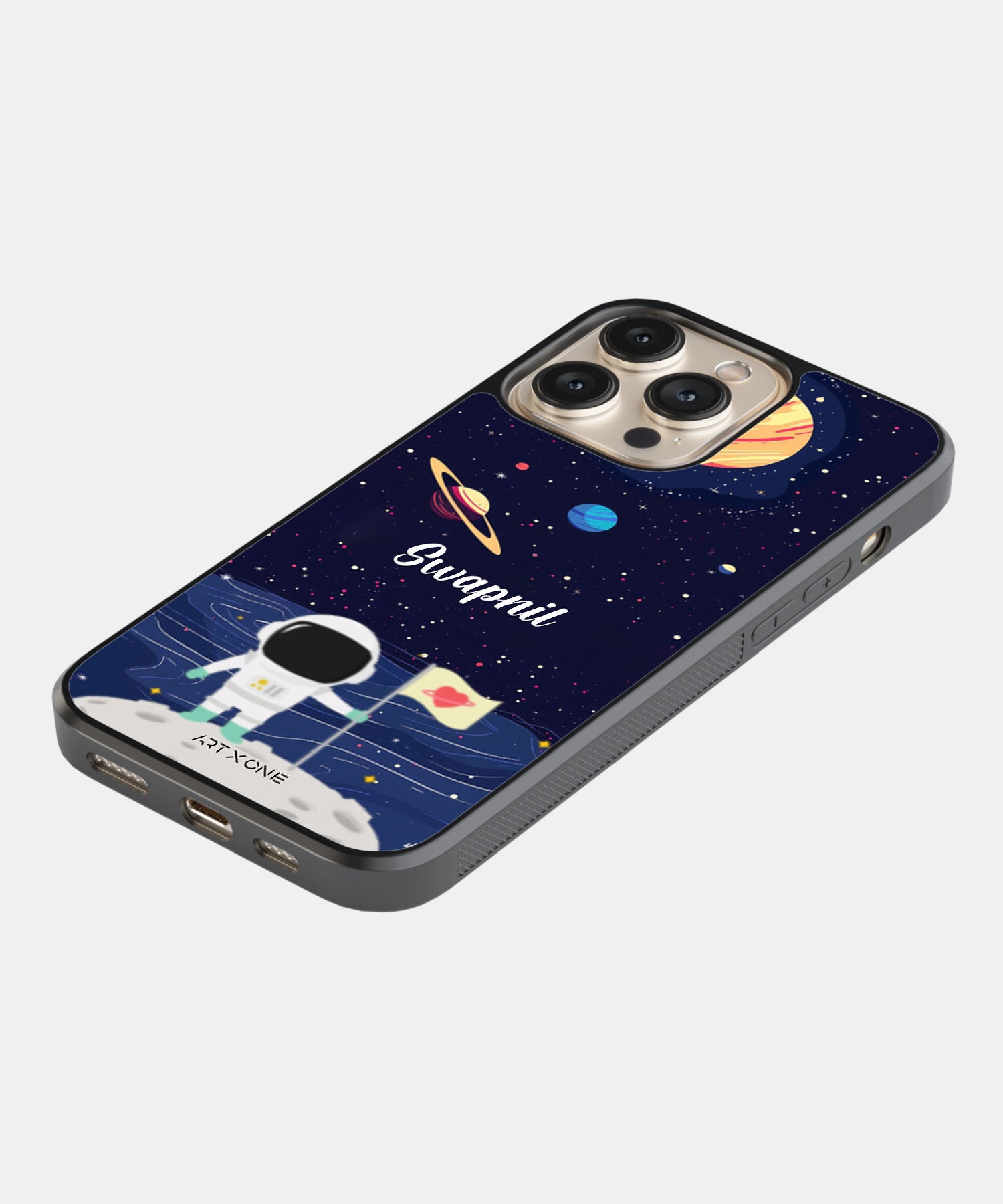 Astronaut In Space Mobile Back Cover