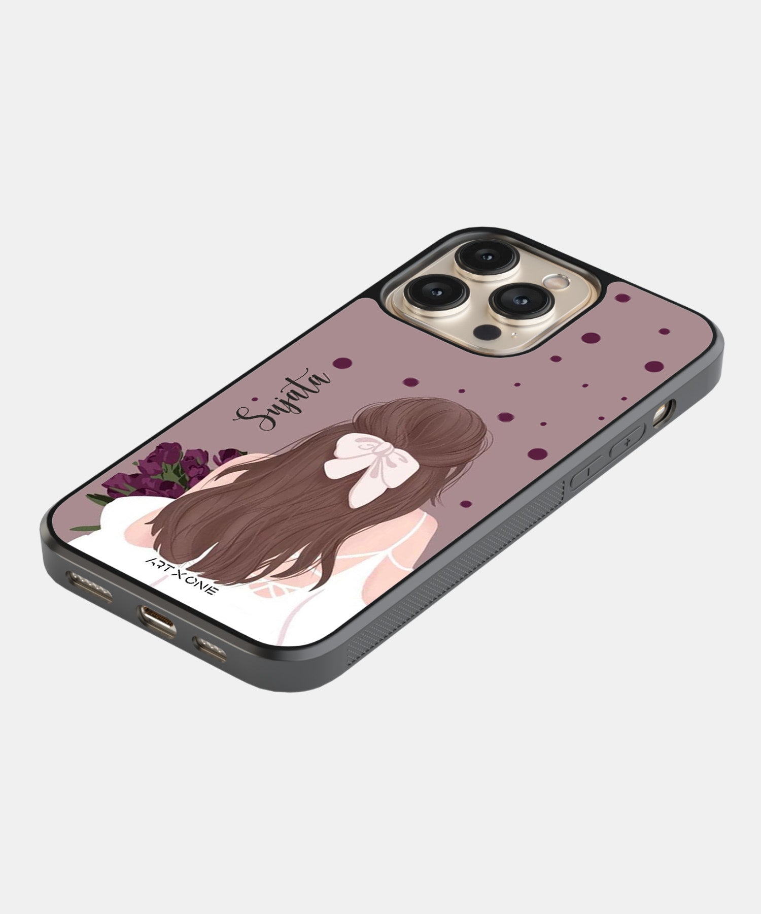 Bright Thinking Girl Mobile Back Cover