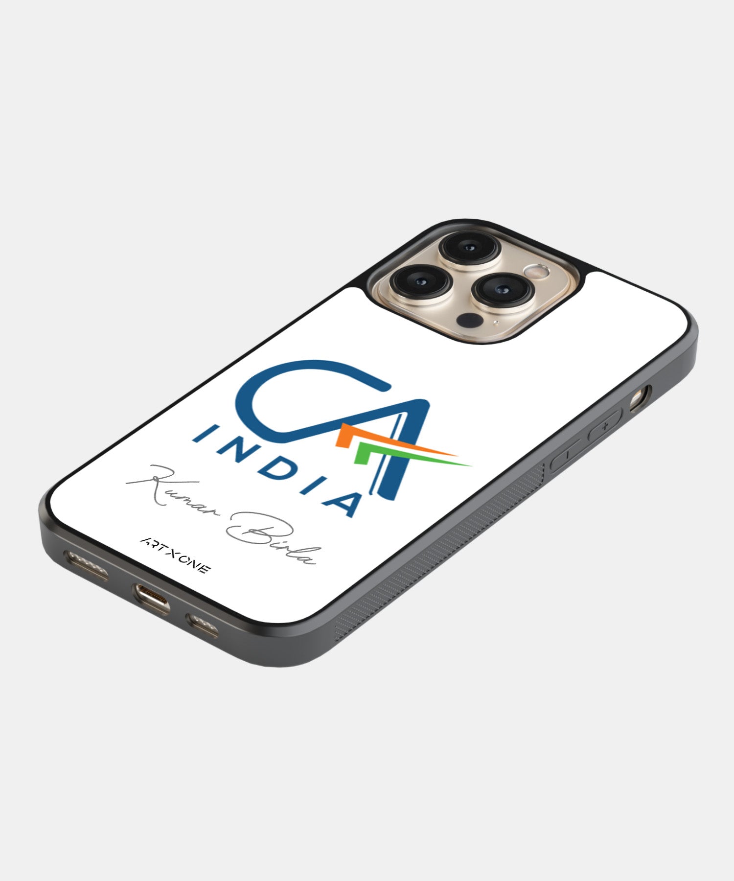 CA Logo & Name Mobile Back Cover