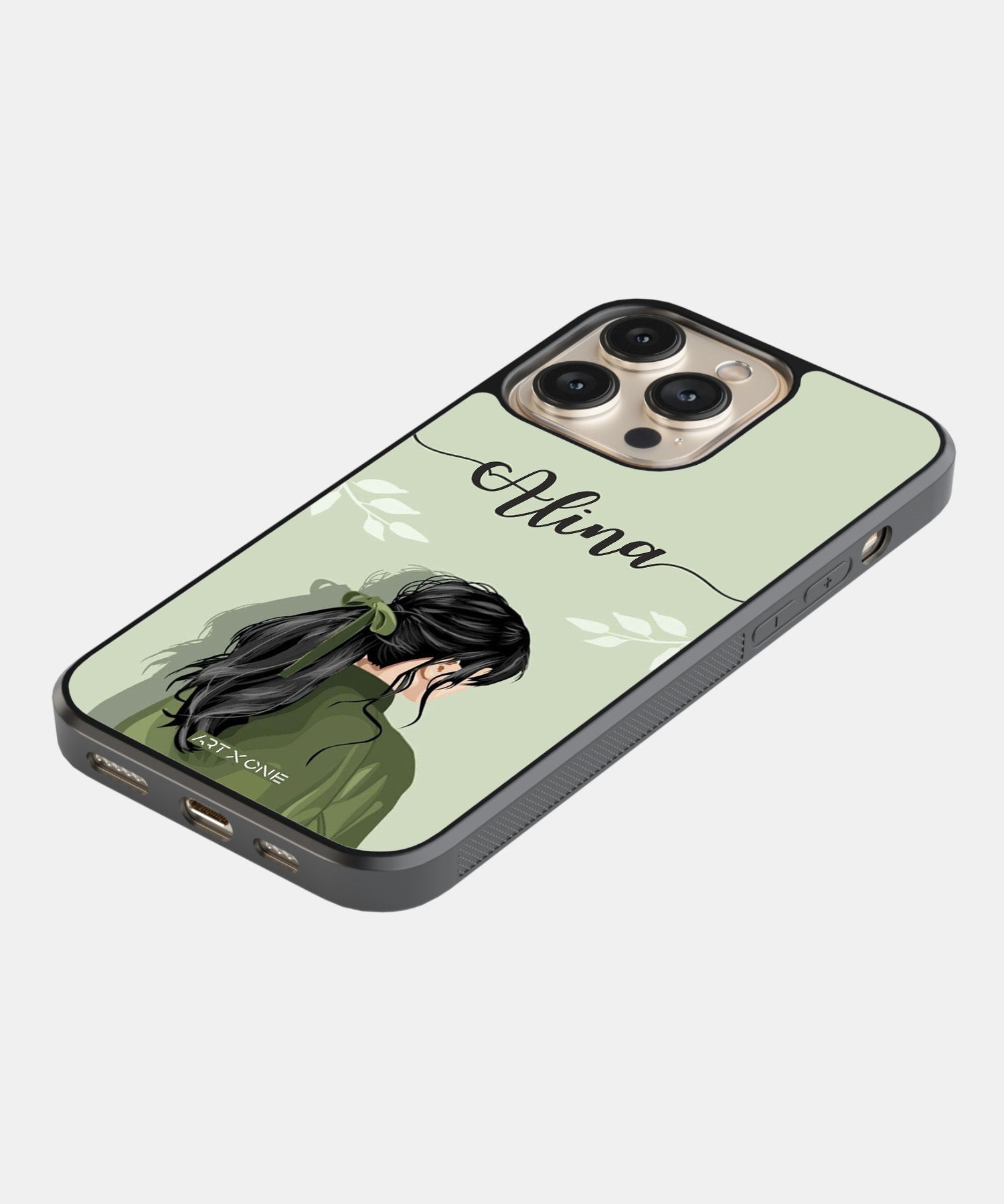 Greeny Girl Mobile Back Cover