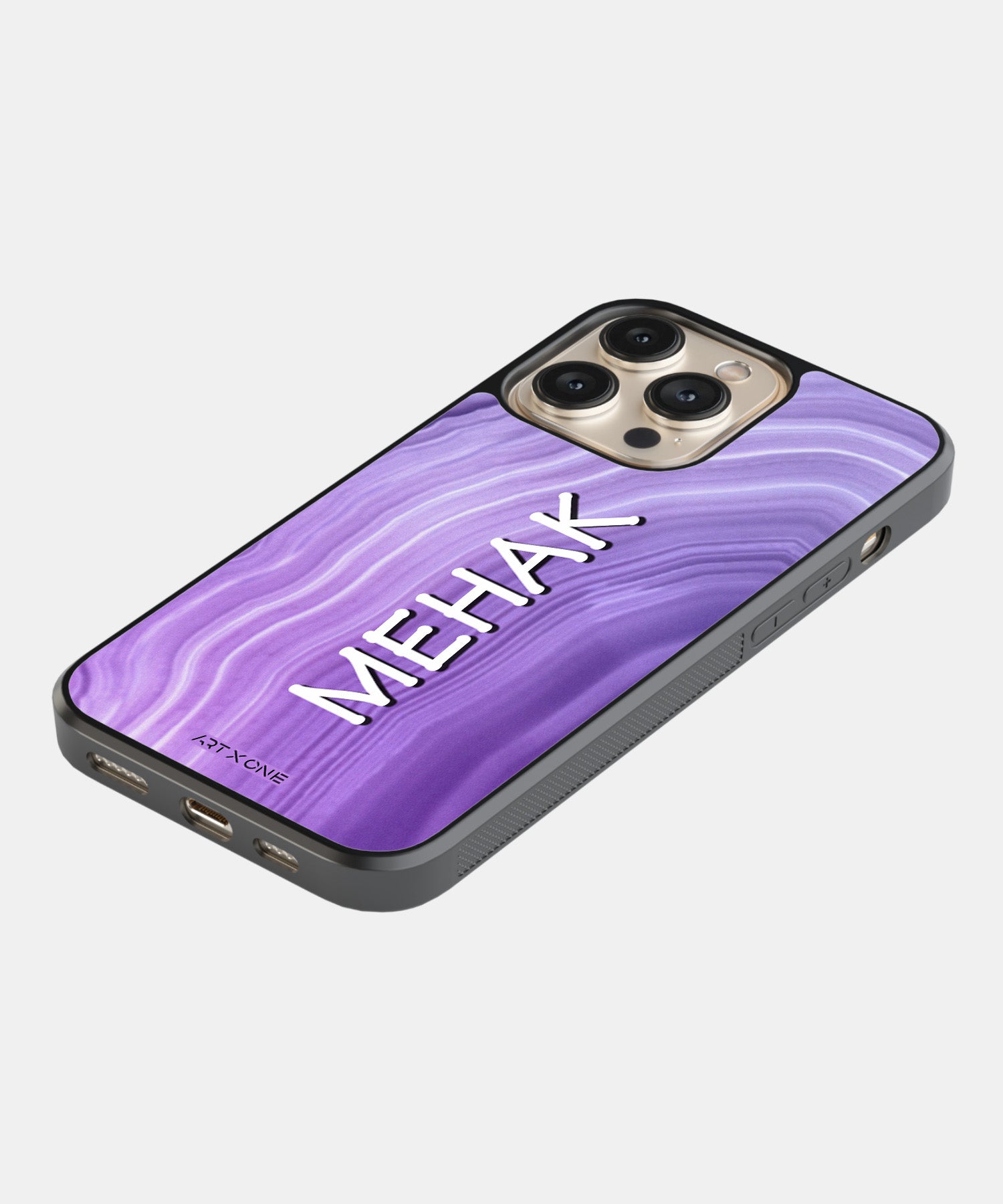 Lavender Agat Mobile Back Cover