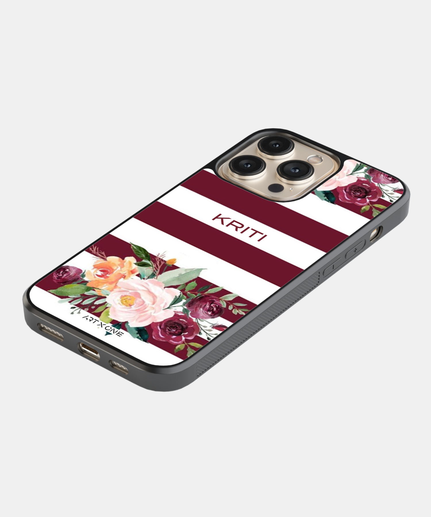 Maroon Blush Mobile Back Cover