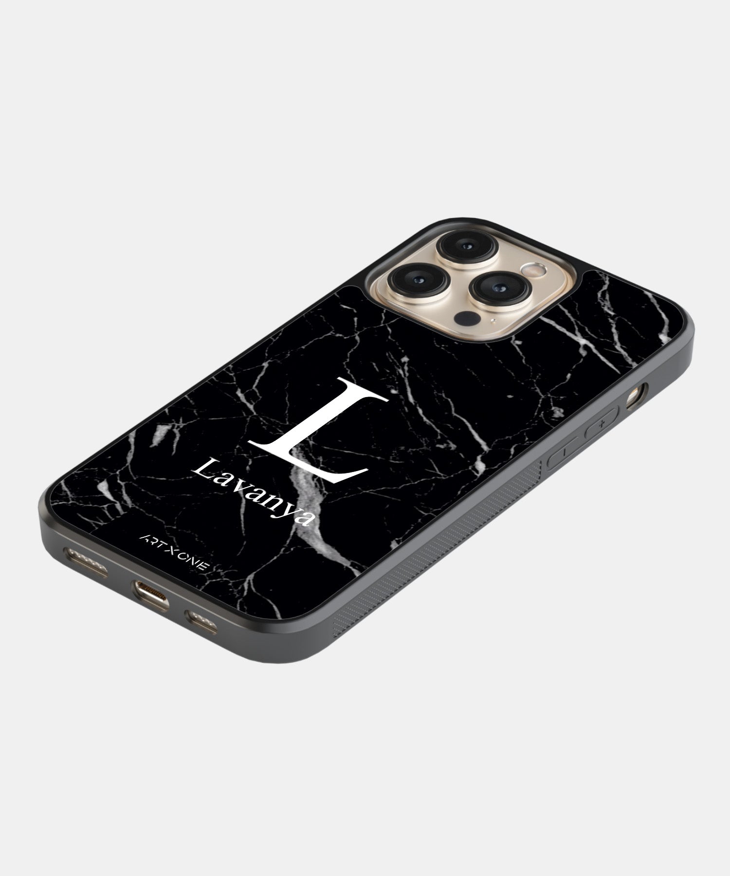 Perfect Black Marble Mobile Back Cover