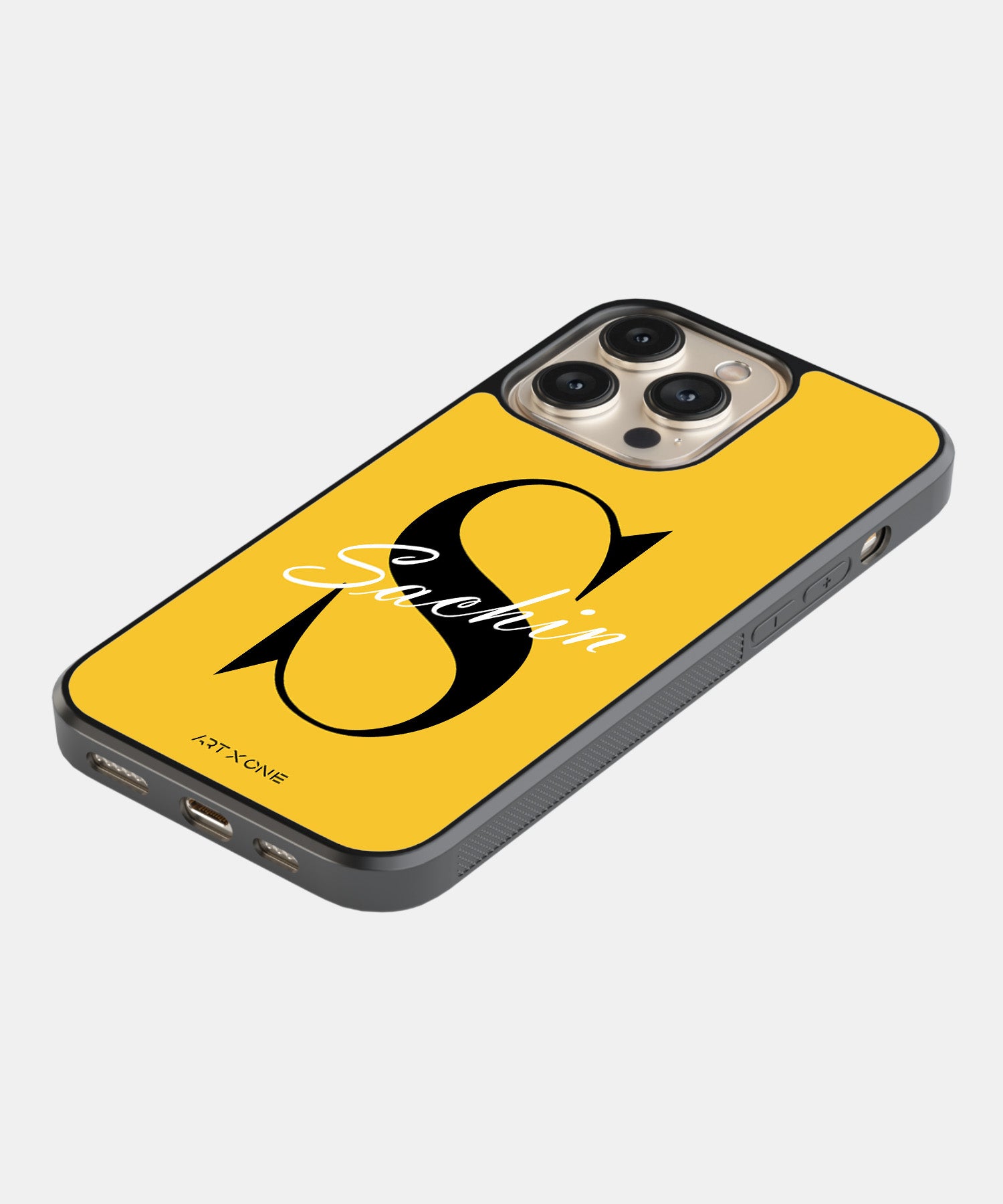 1 Stylish Yellow Mobile Back Cover
