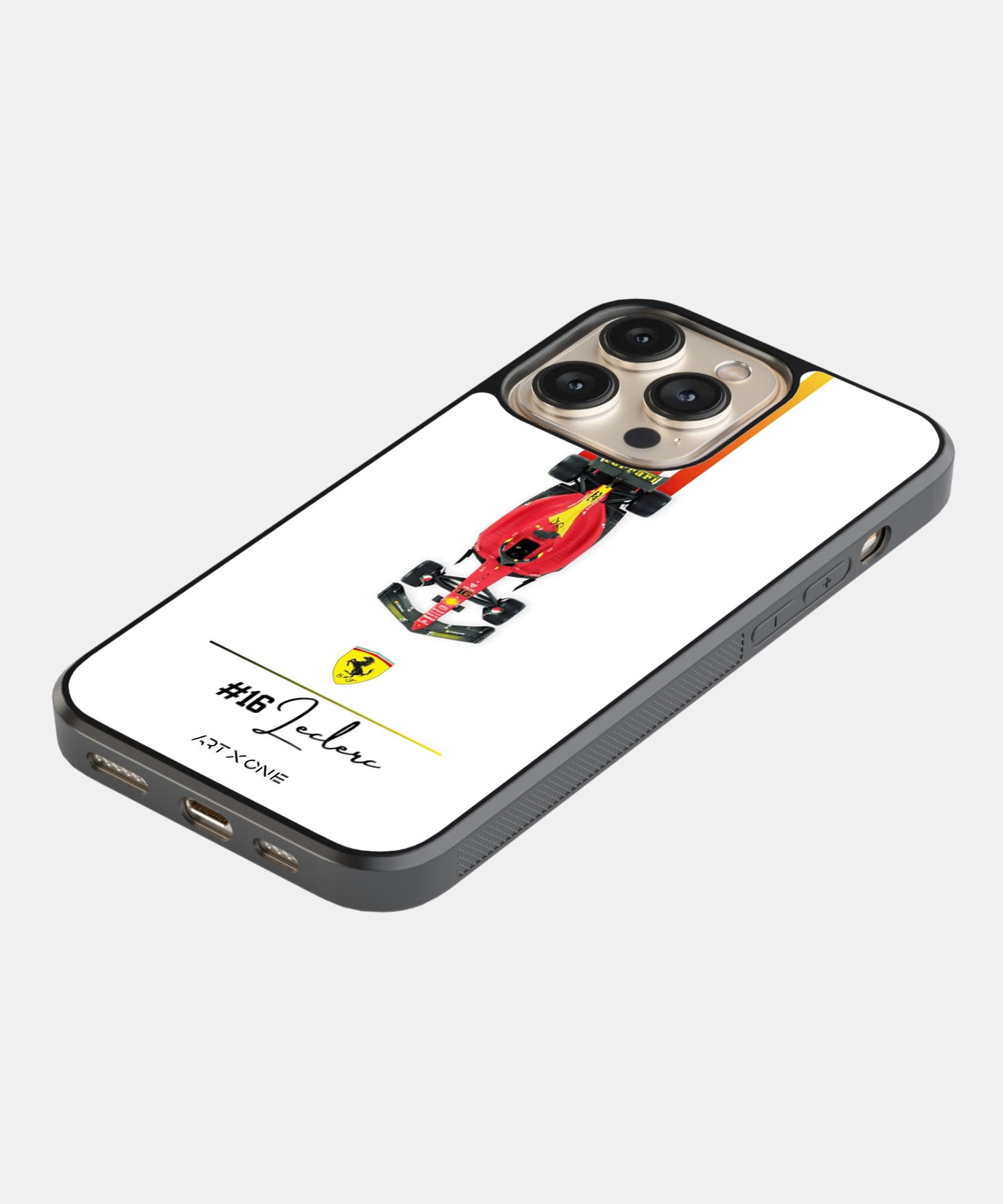 Ferrari Leclerc Mobile Back Cover