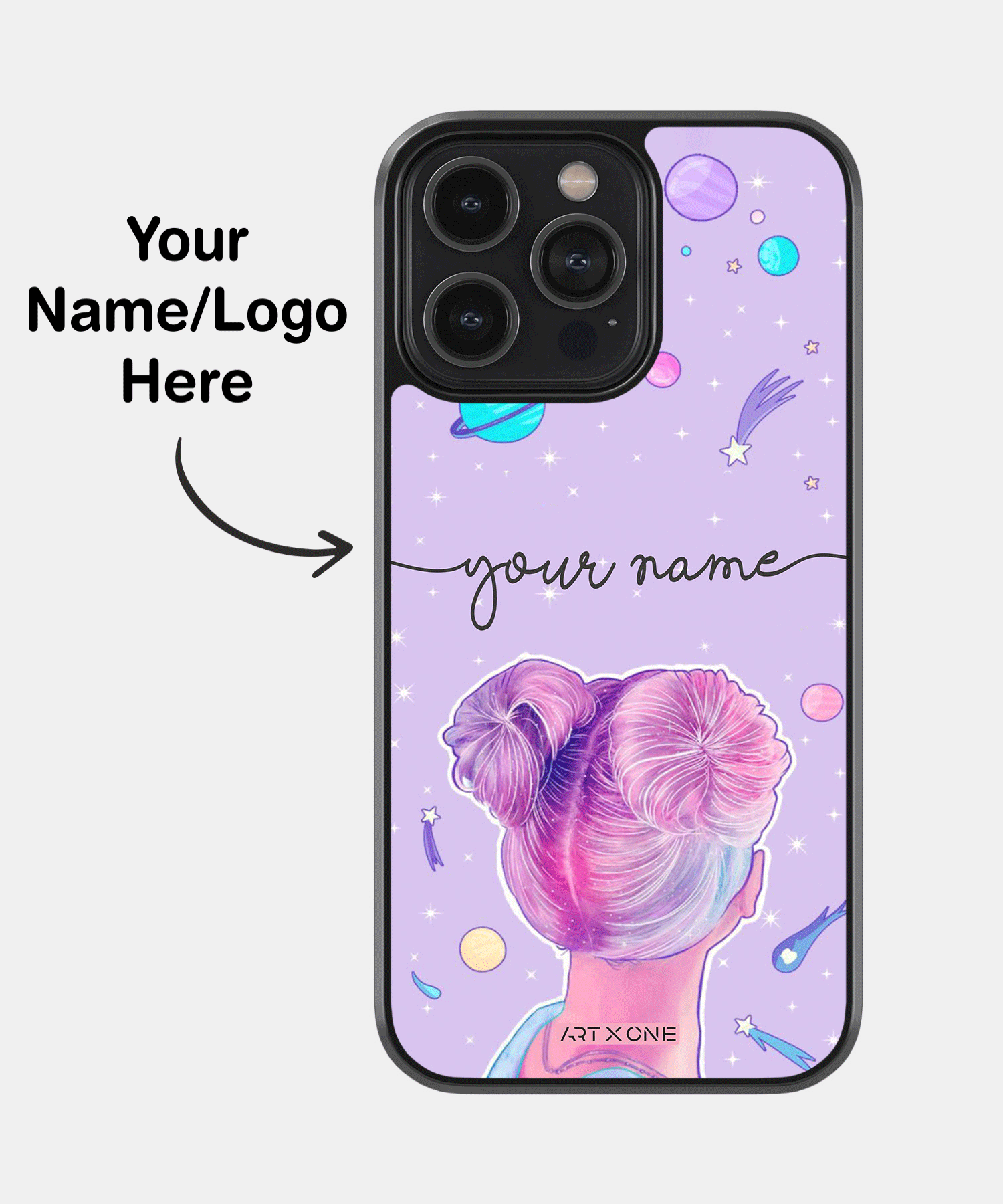 Admiring Galaxy  Mobile Back  Cover