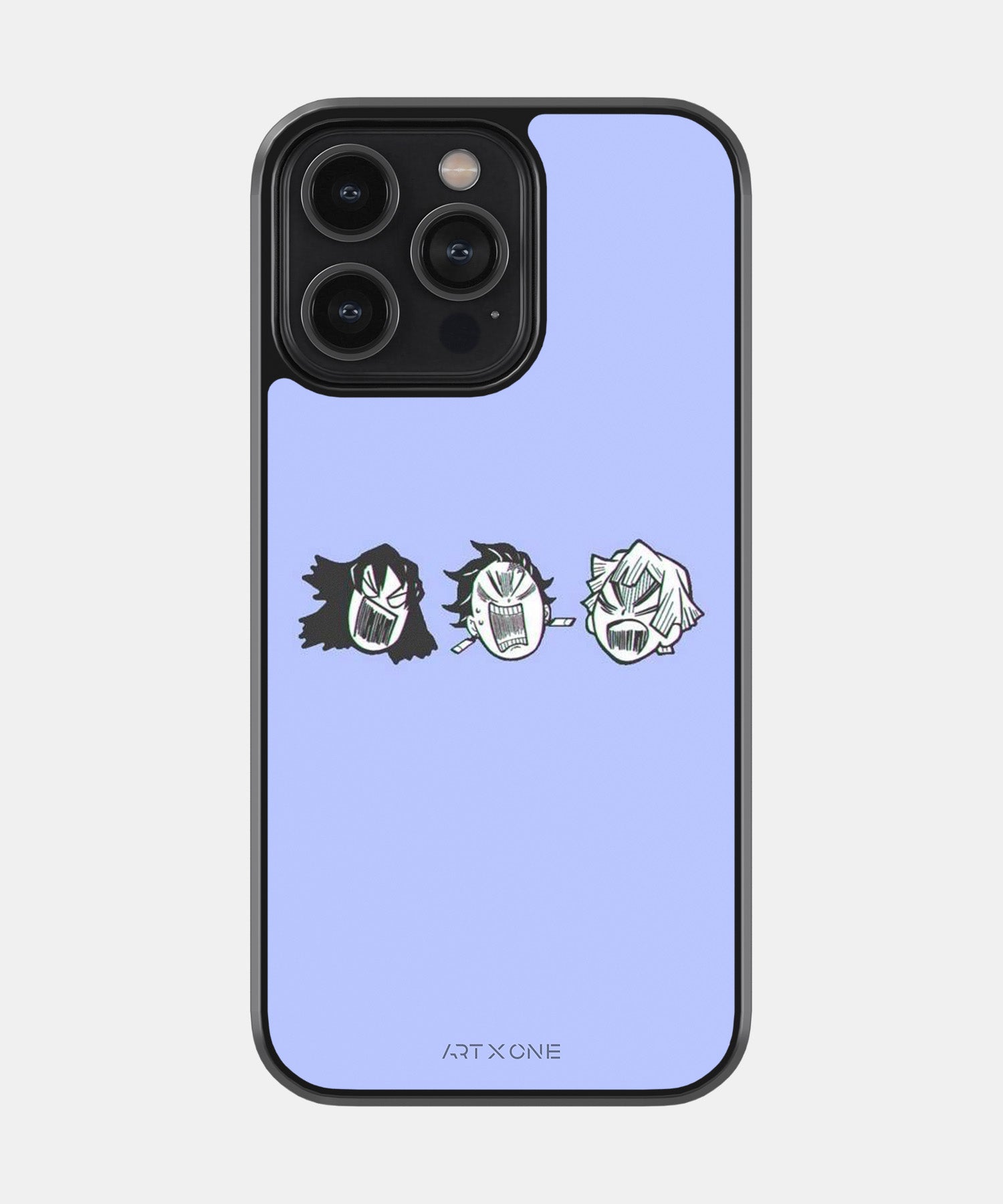 Cute Lavender Demon Slayer Mobile Back Cover
