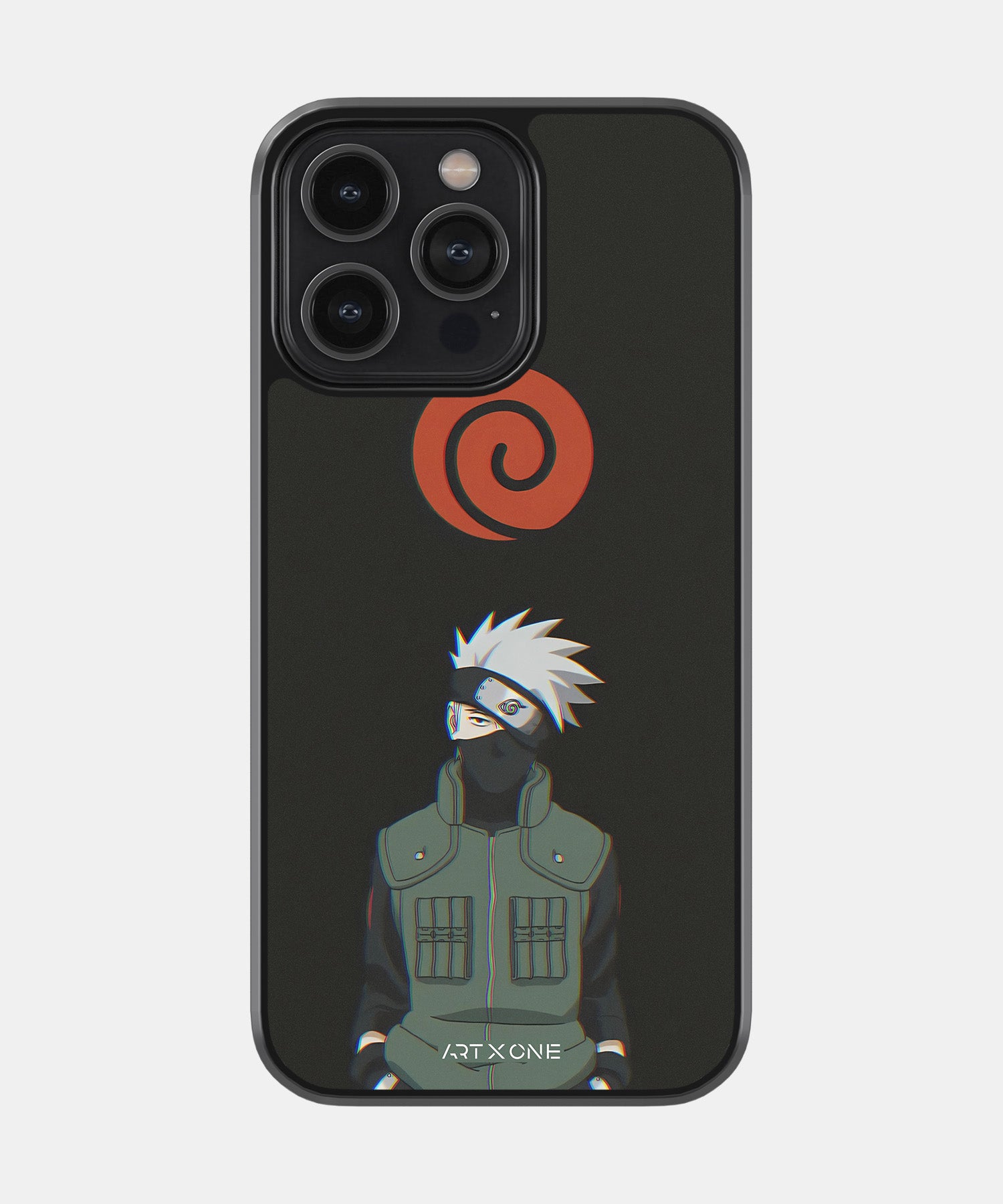 Black Kakashi Mobile Back Cover