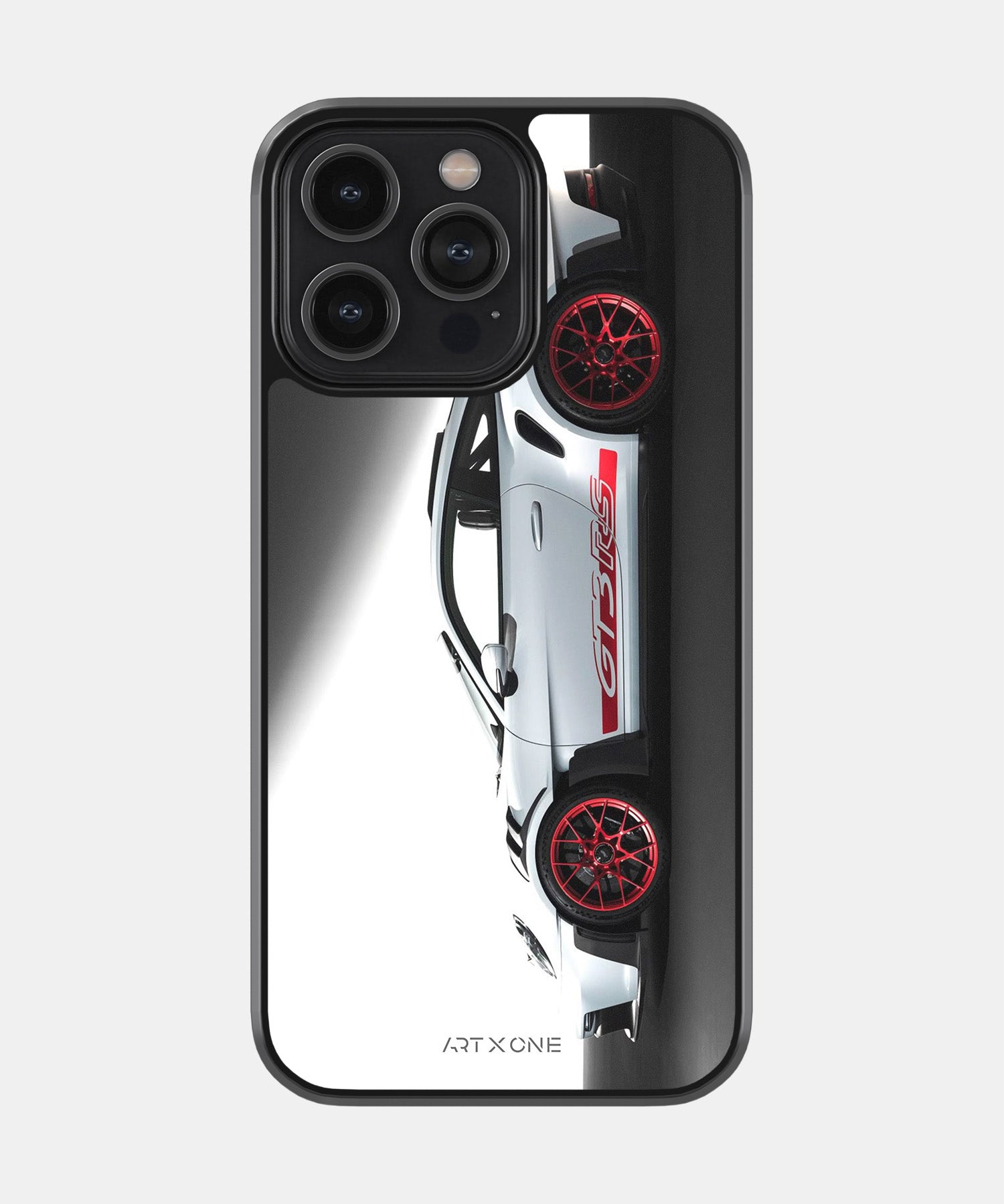 Sports Car  (White GT3 RS) Mobile Back Cover