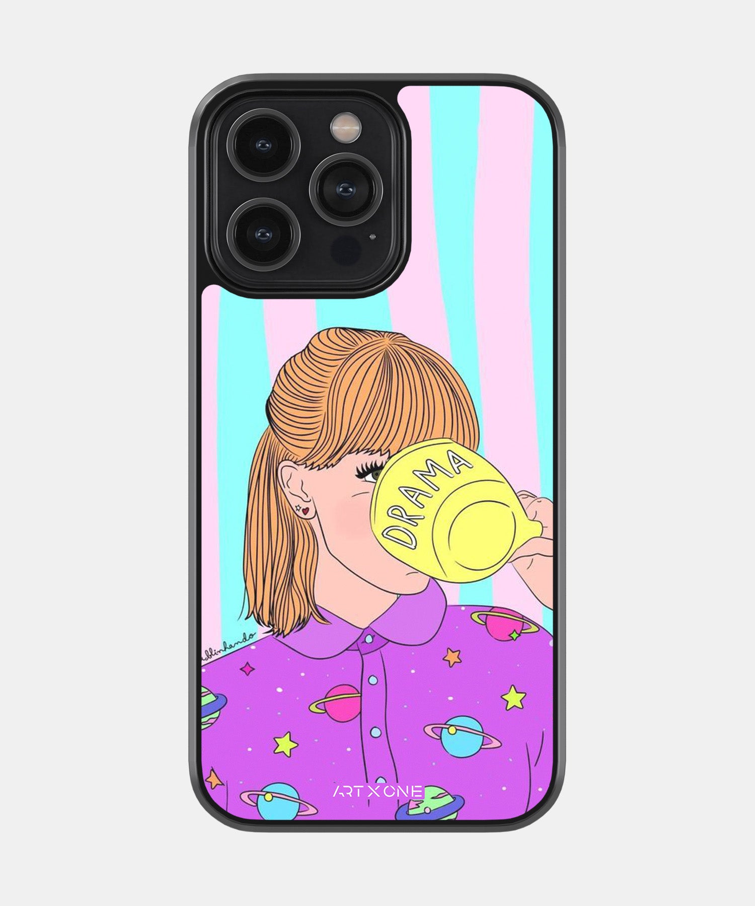 Drama Cup Mobile Back Cover
