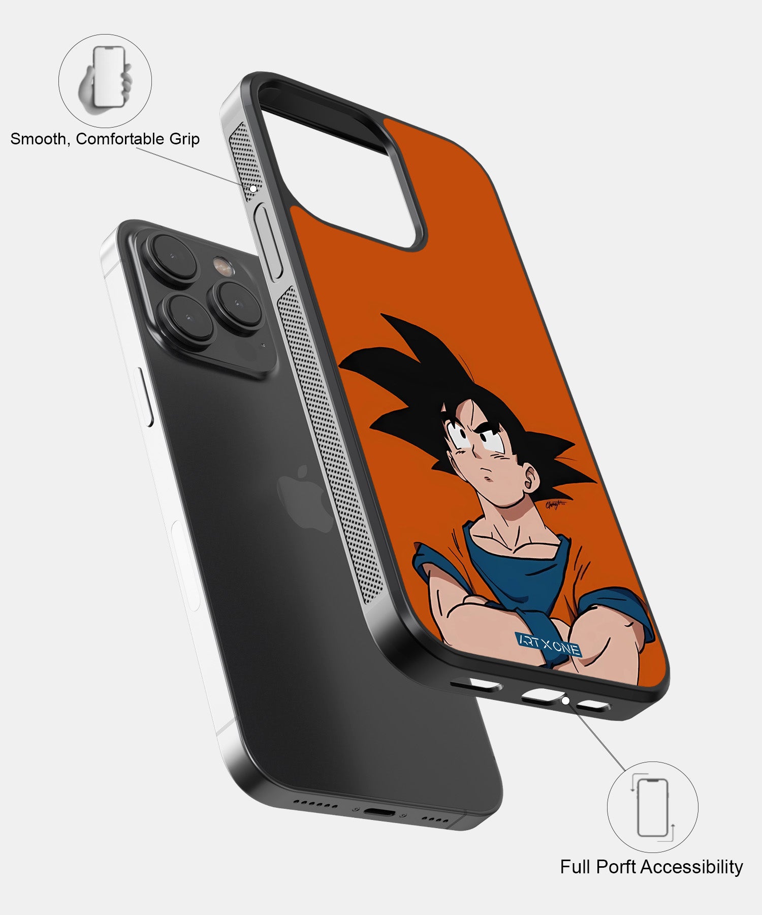 Goku Orange Mobile Back Cover