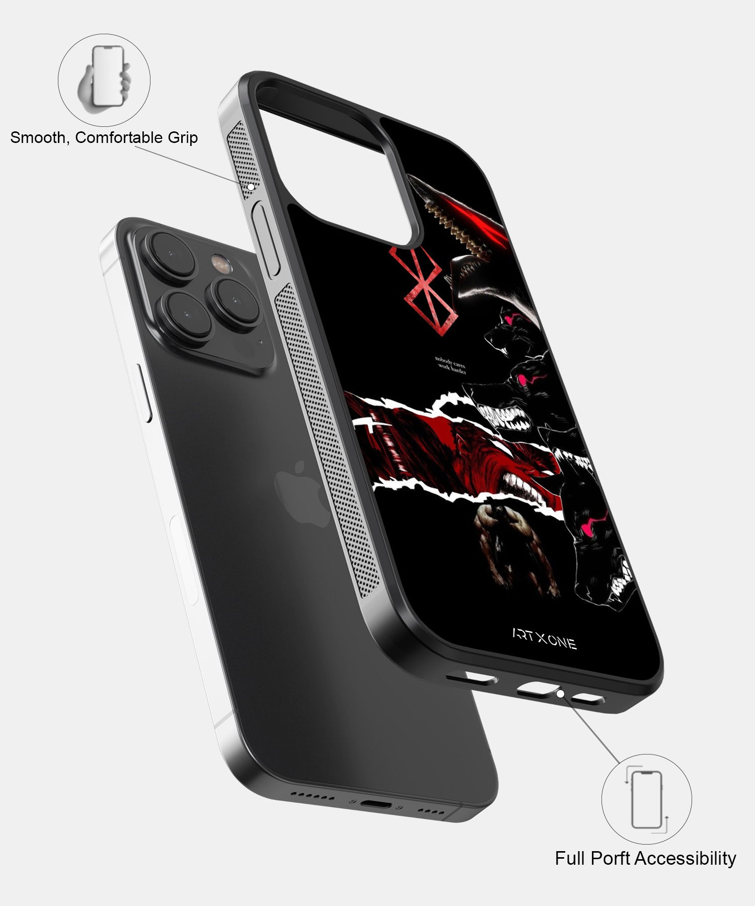 Berserk  (Berserk Work Harder) Mobile Back Cover
