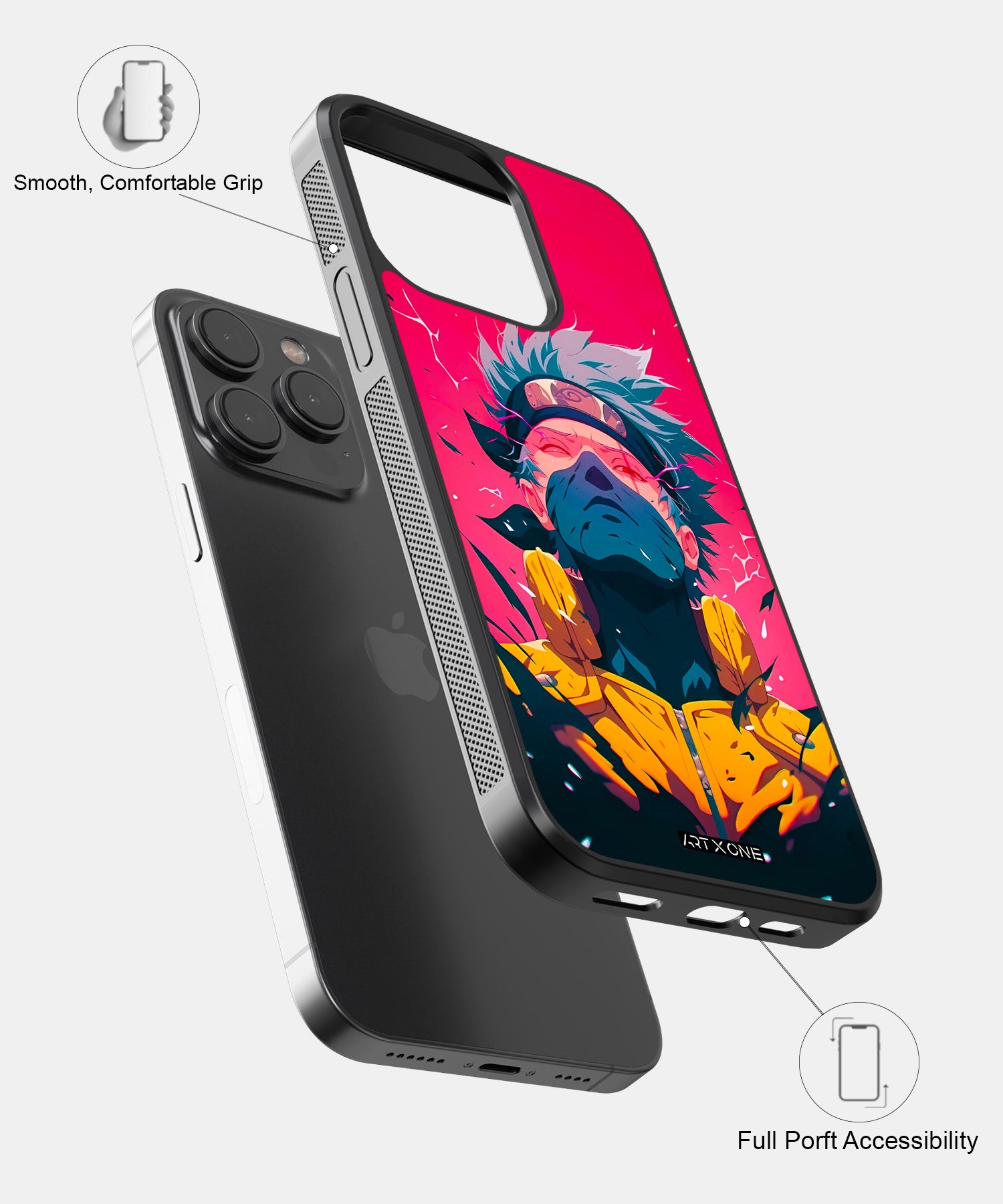 Kakashi Graphic Mobile Back Cover