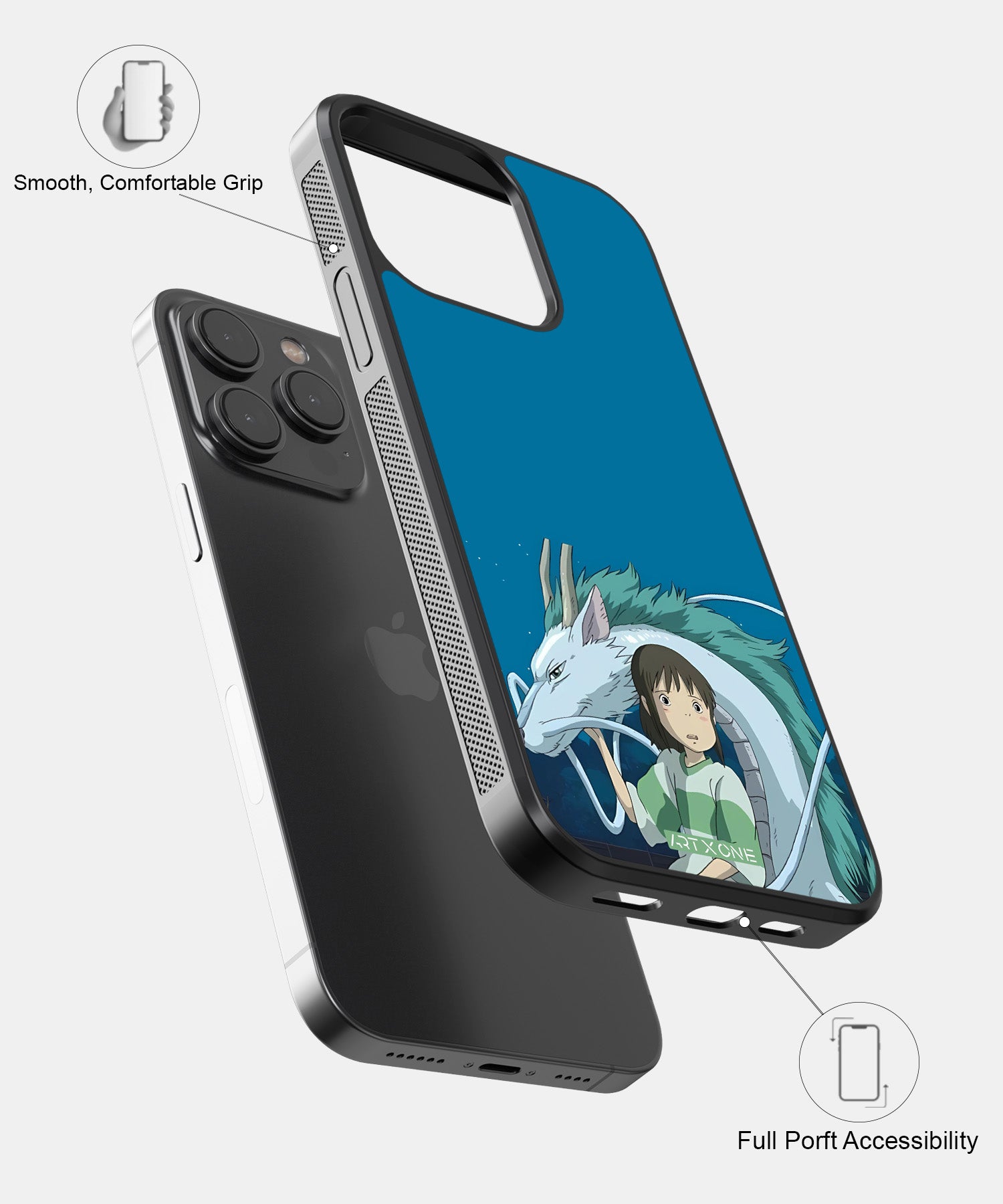 Chihiro And Haku Mobile Back Cover