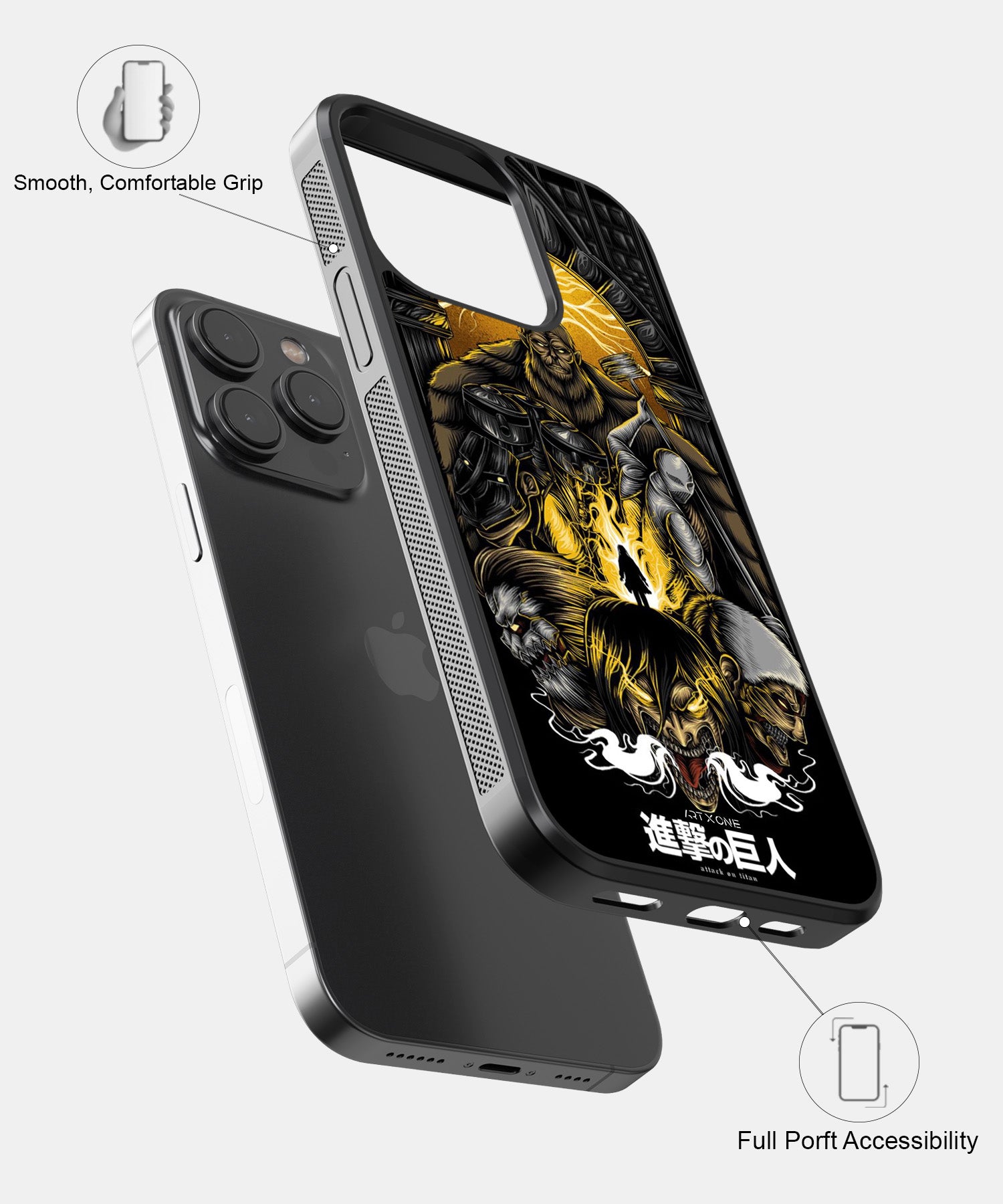 Attack On Titan  (Titan Shifters) Mobile Back Cover