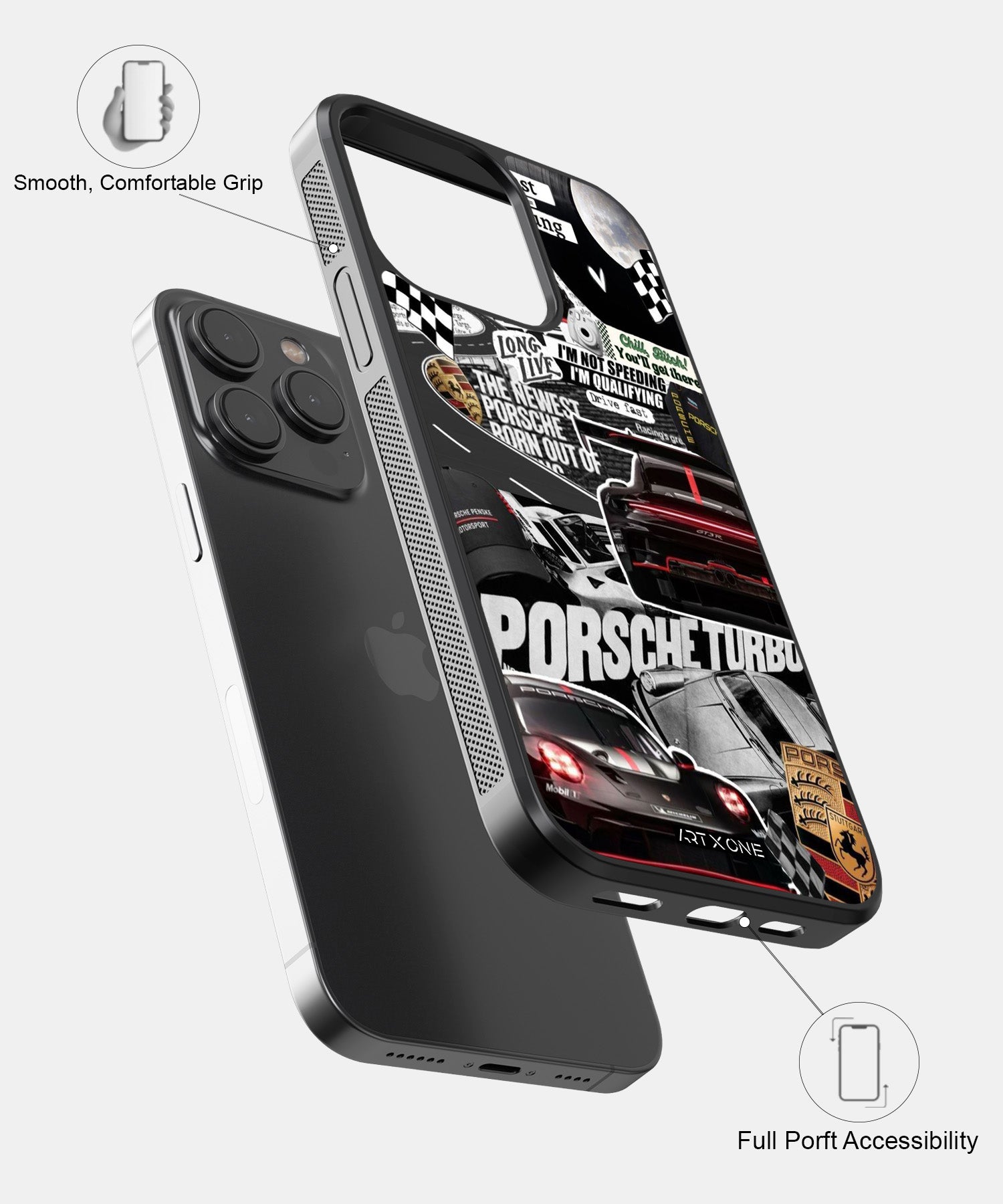 Sports Car  (Porsche Originals) Mobile Back Cover
