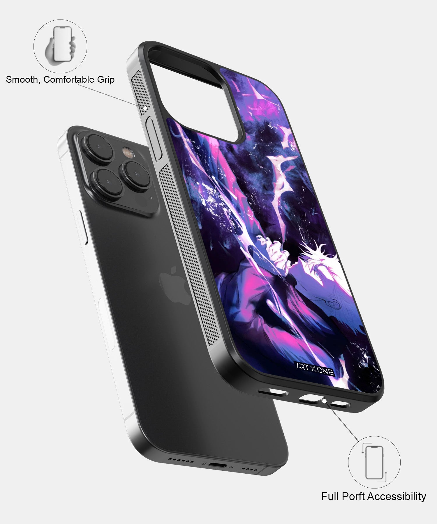 Gojo Satoru Using Infinity Void Mobile Back Cover