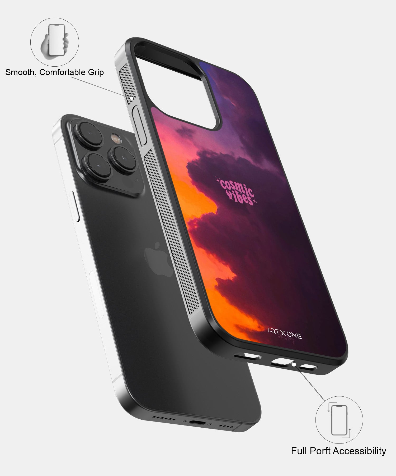 Cosmic Vibes Mobile Back Cover